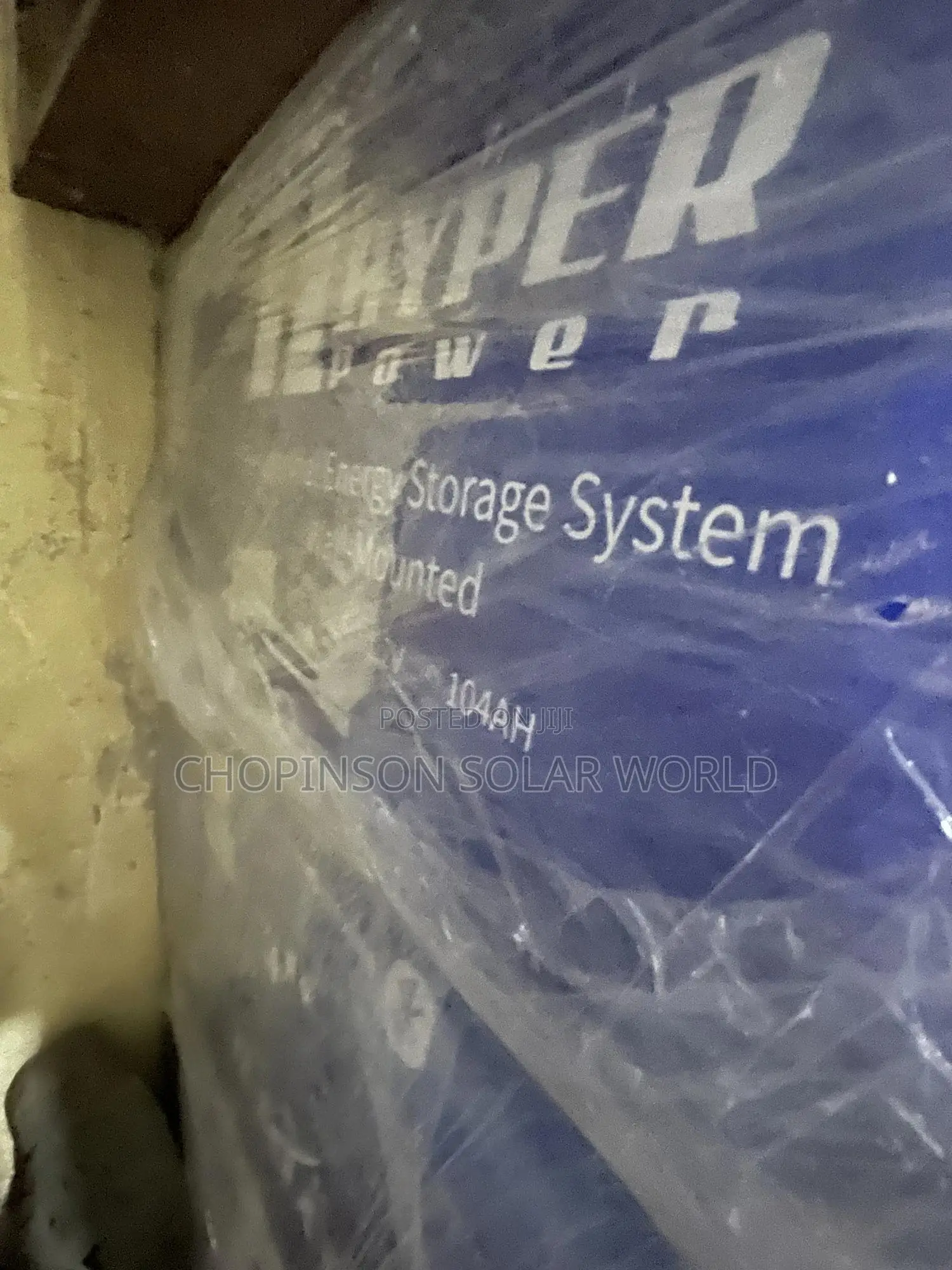 Solar Energy Hyper Iron Lithium Battery 5kwh/48v