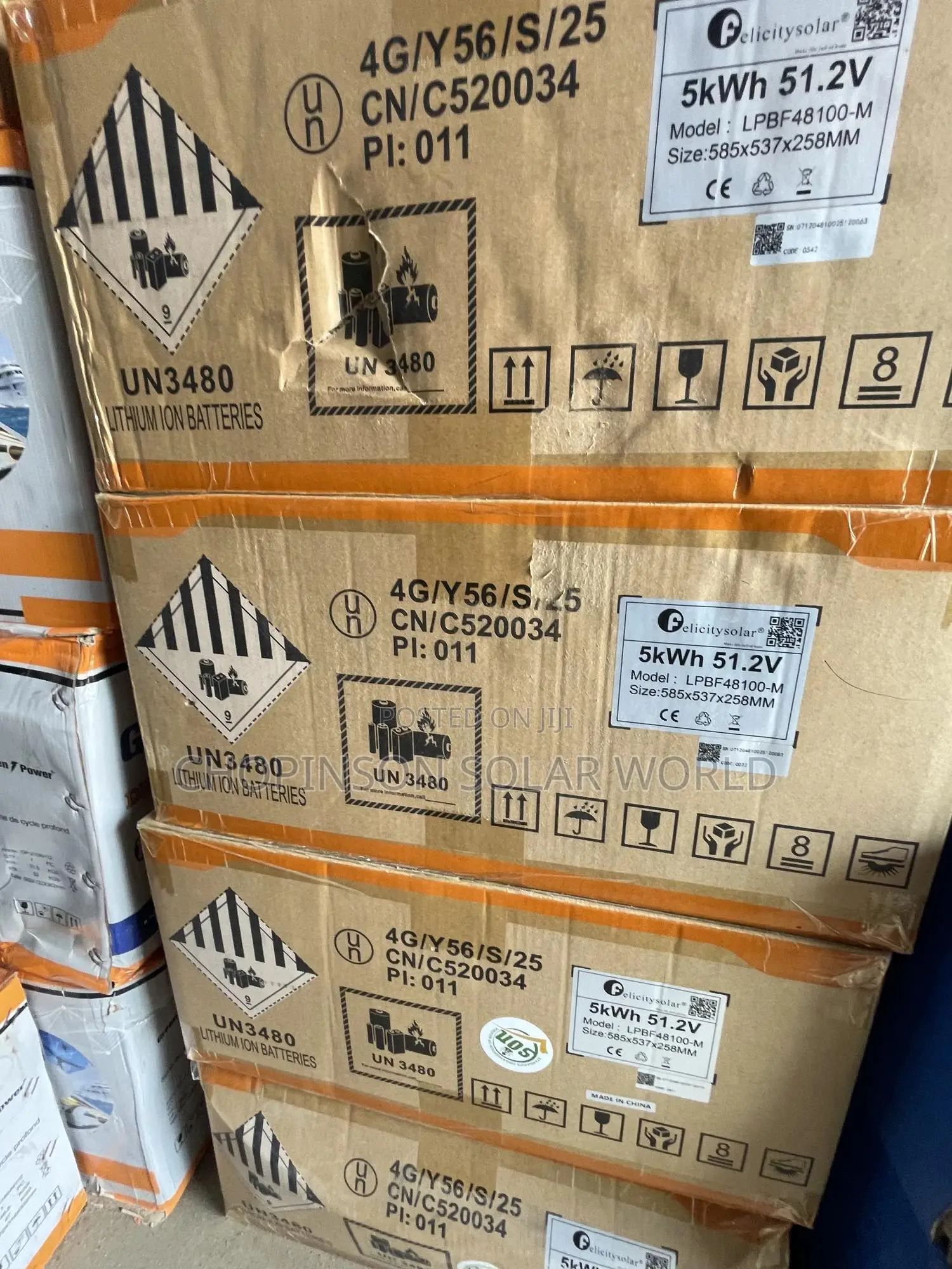This Is Solar Energy Felicity Lithium Iron Battery 5kwh/5.2v