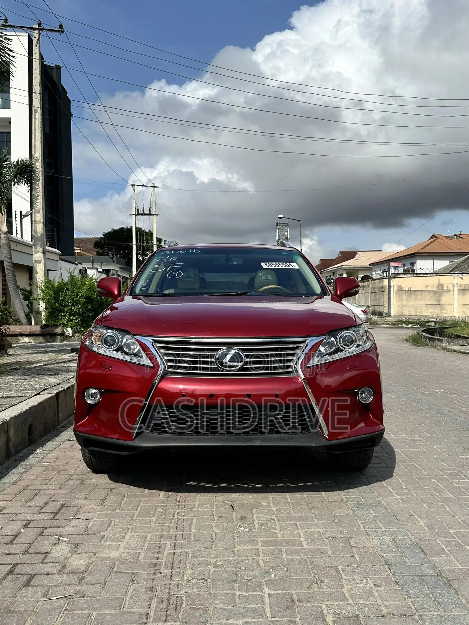 Lexus RX 350 FWD 2012 Red
