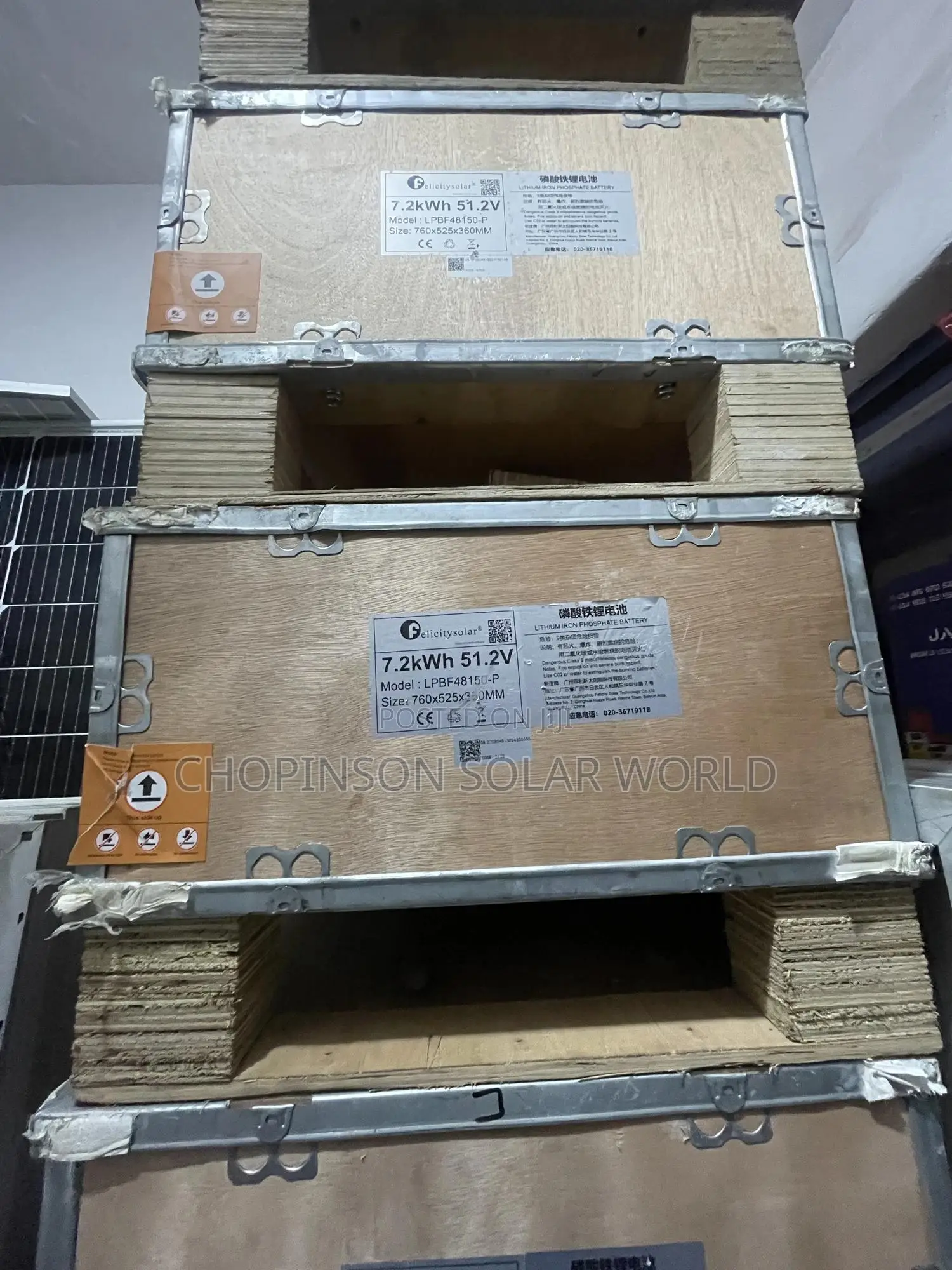 Solar Energy Felicity Lithium Battery 7.2kwh/5.2