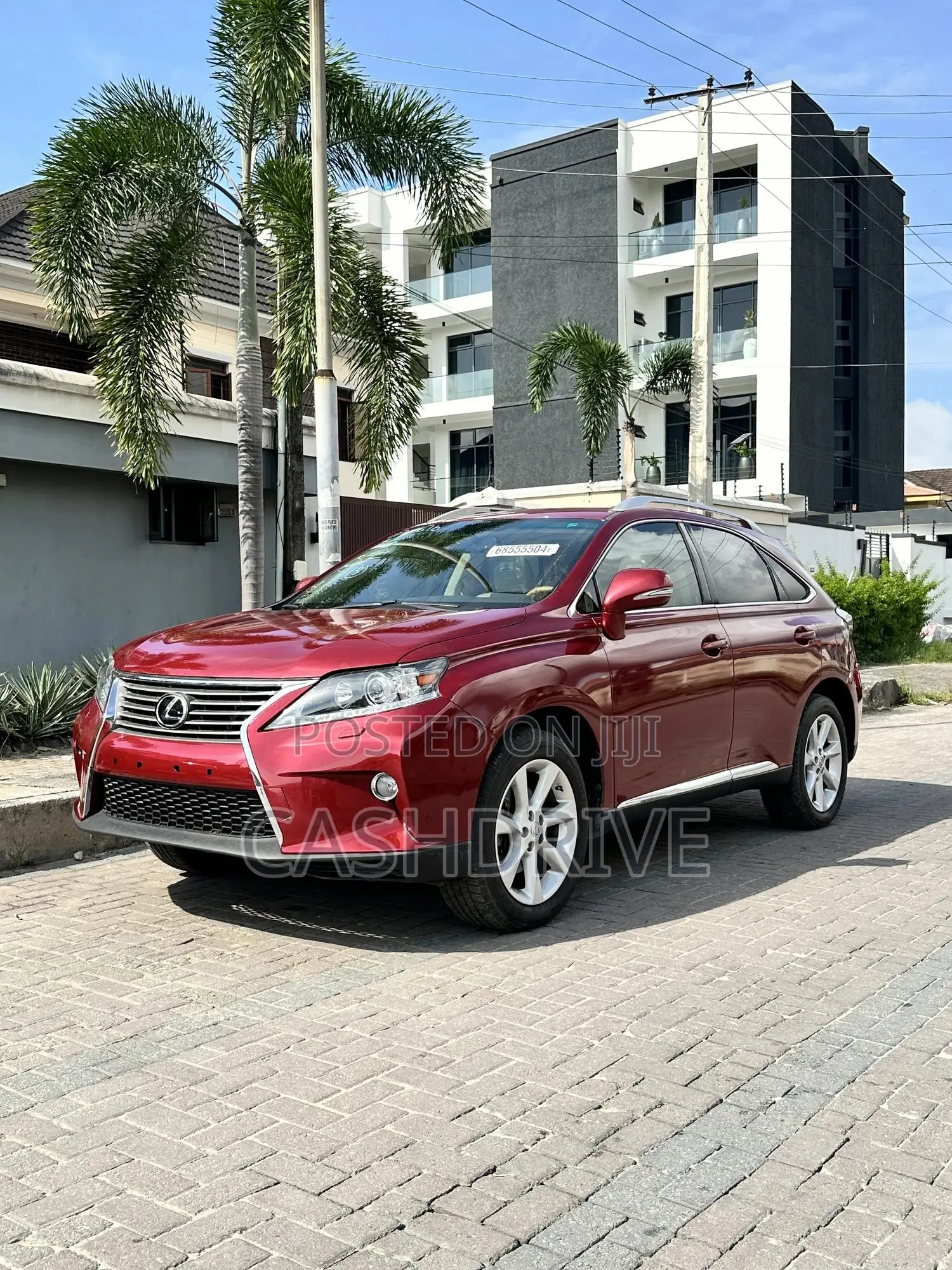 Lexus RX 350 FWD 2012 Red