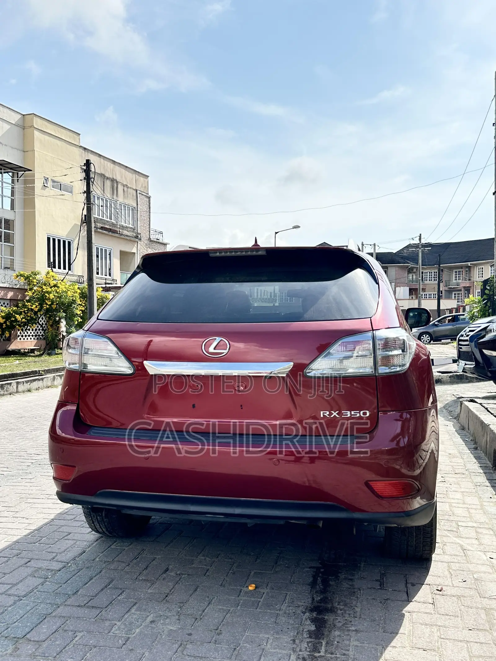 Lexus RX 350 FWD 2012 Red