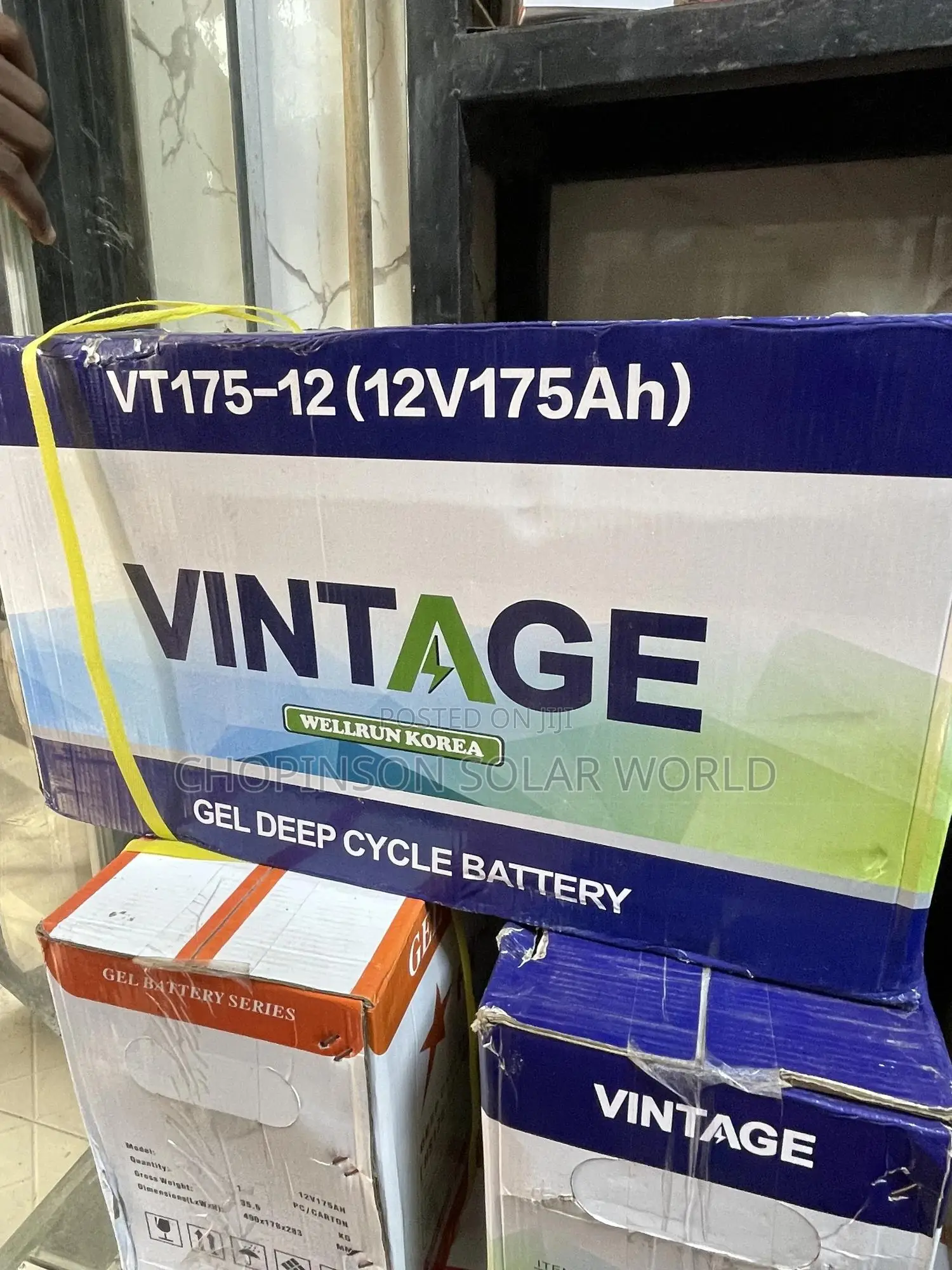 Solar Energy Vintage Battery 12/175ah