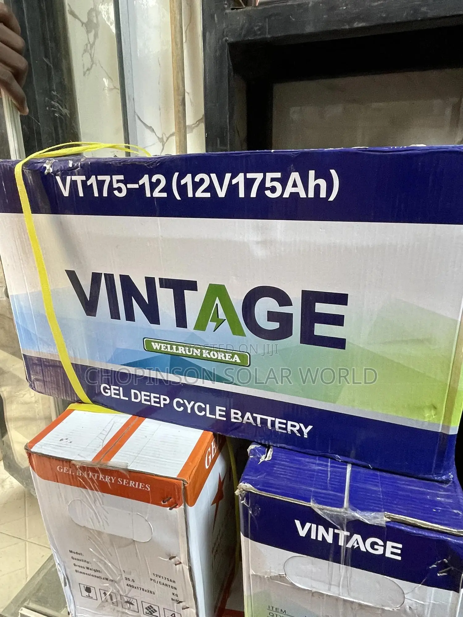 Solar Energy Vintage Battery 12/175ah
