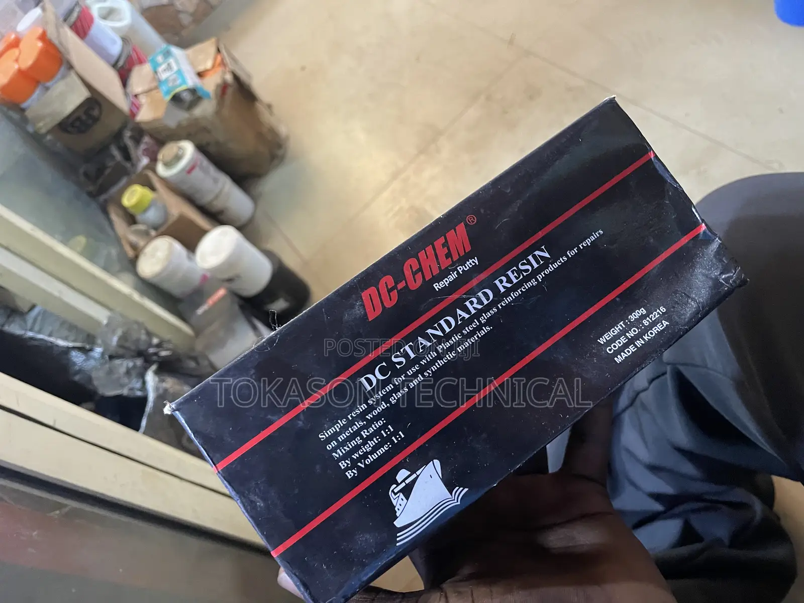 Dc-Chem Standard Resin Repair Putty