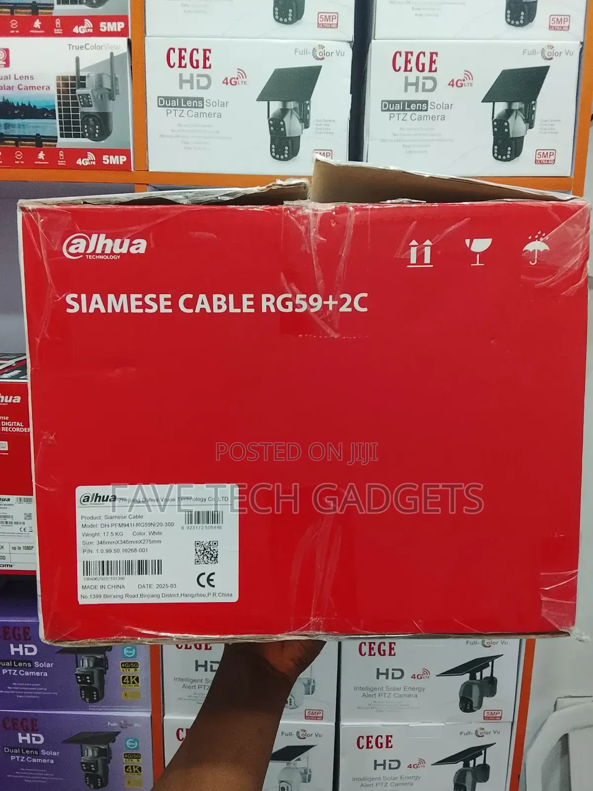 Dahua Rg 59 Siamese Cables 300m