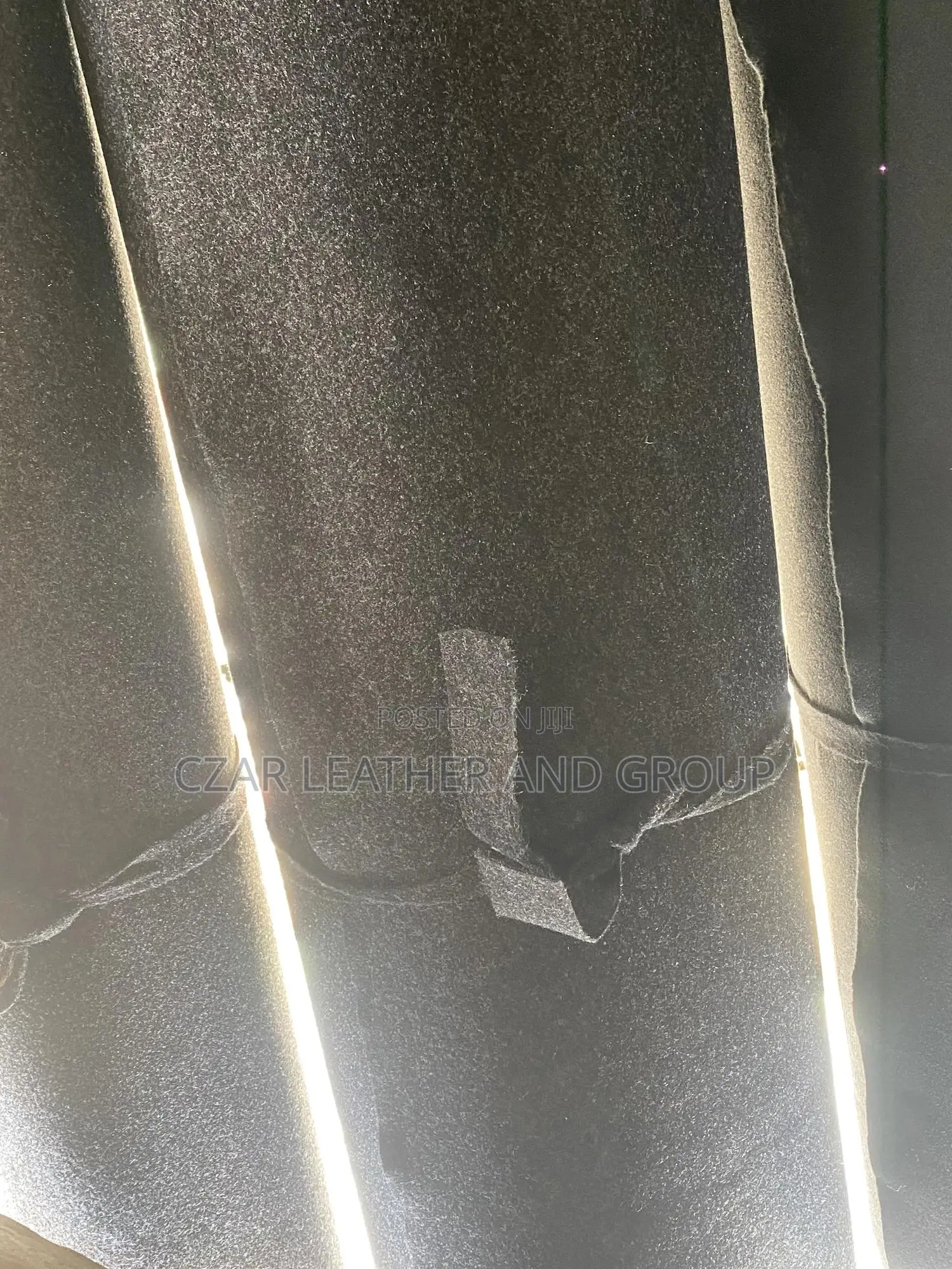 Wool Fibre Car Interior Rug and Foam Roof