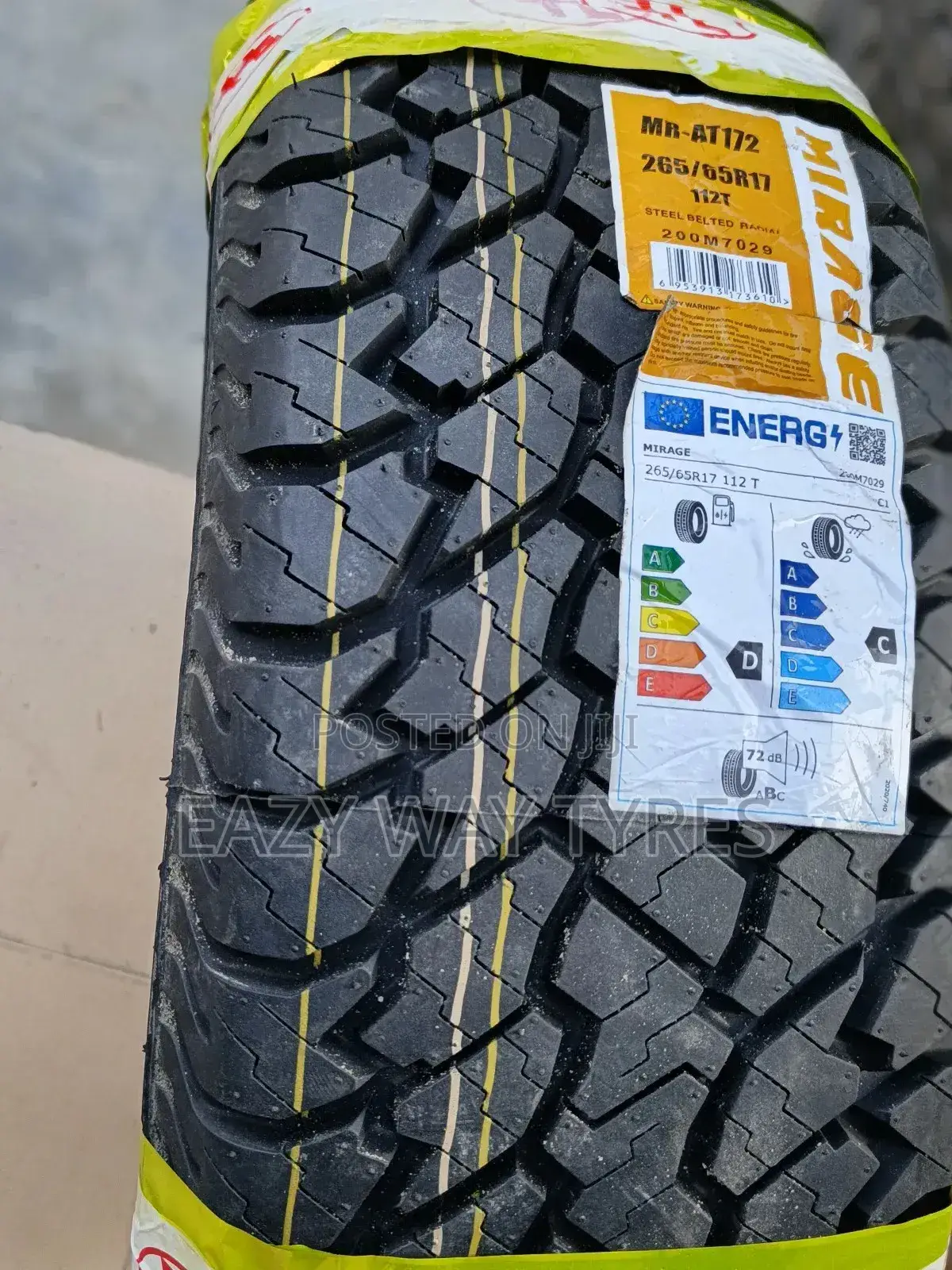 265/65r17 Mirage Radial Types and All Kinds Available at Affordable PRS