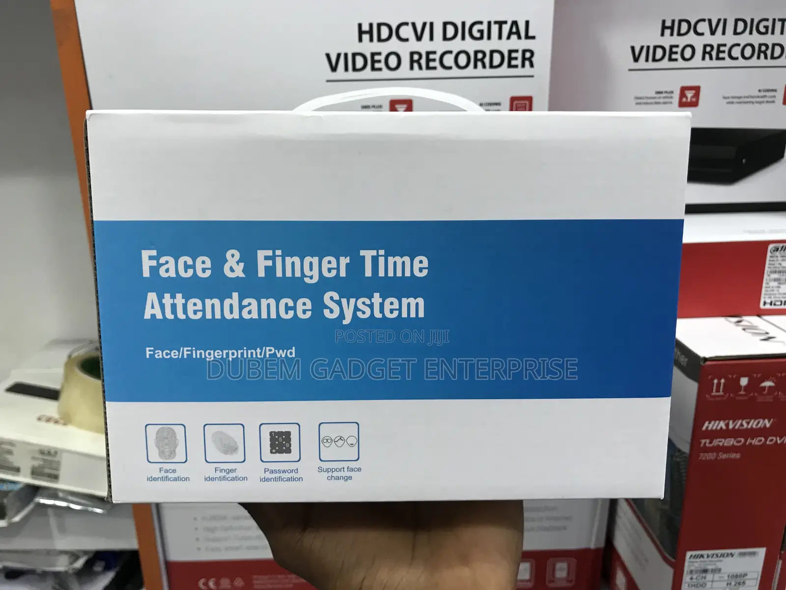 High Quality Face and Finger Attendance