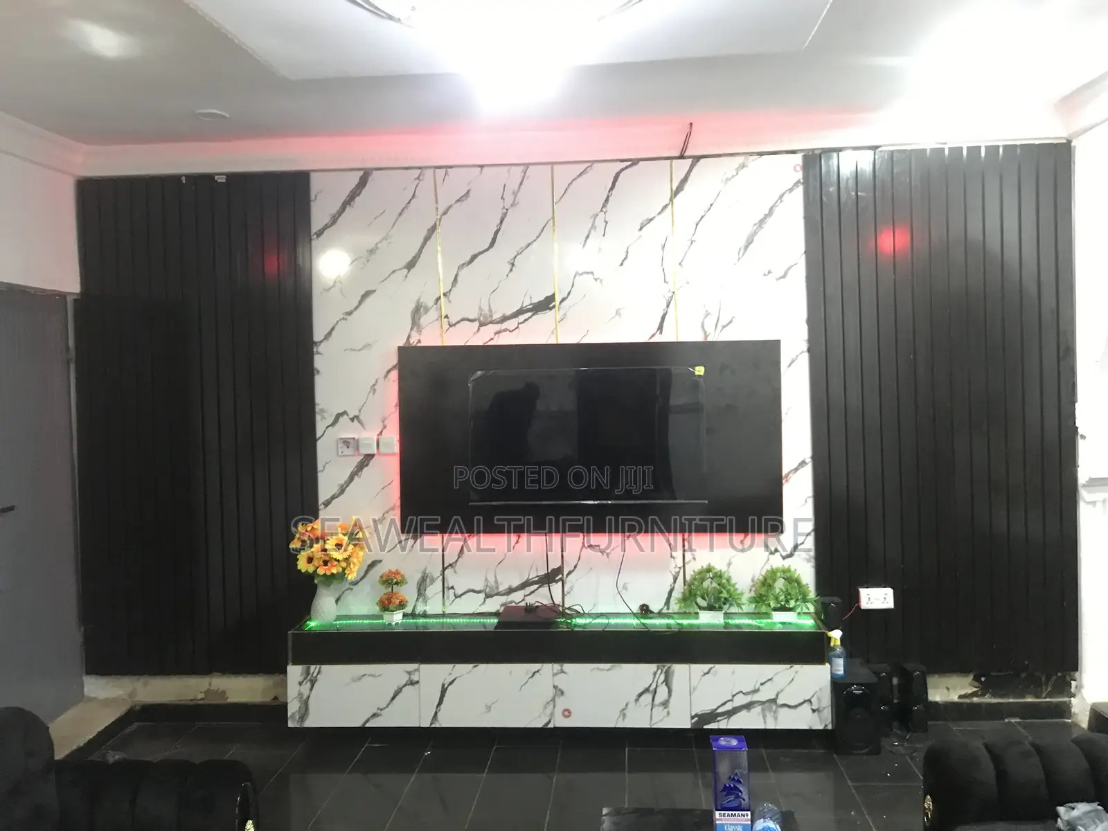 16ft by 8ft Tv Console Make at Request