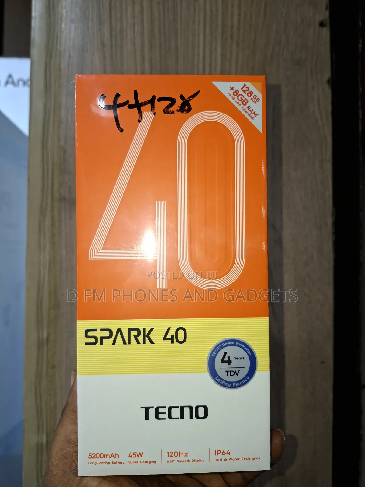 New Tecno Spark 40 128 GB Blue