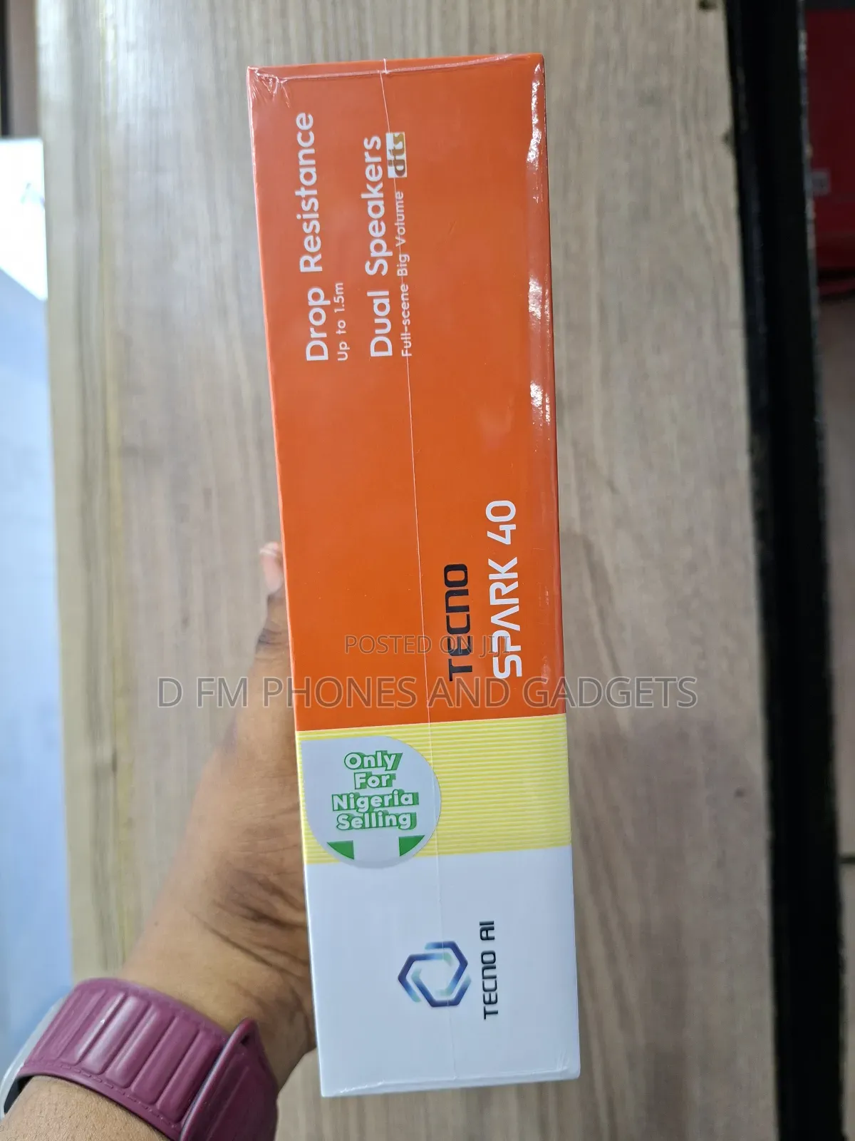 New Tecno Spark 40 128 GB Blue