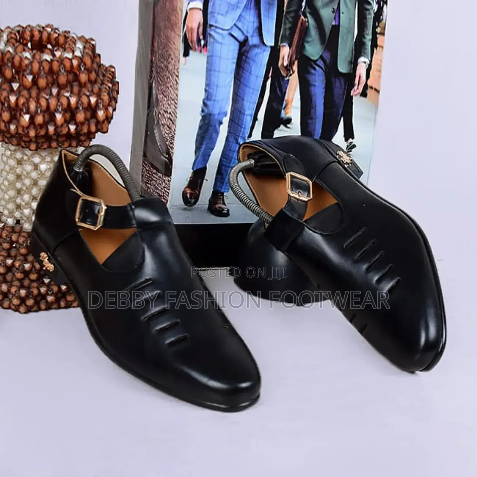 Mazerata Black Shoe – Elegant Finish, Everyday Comfort