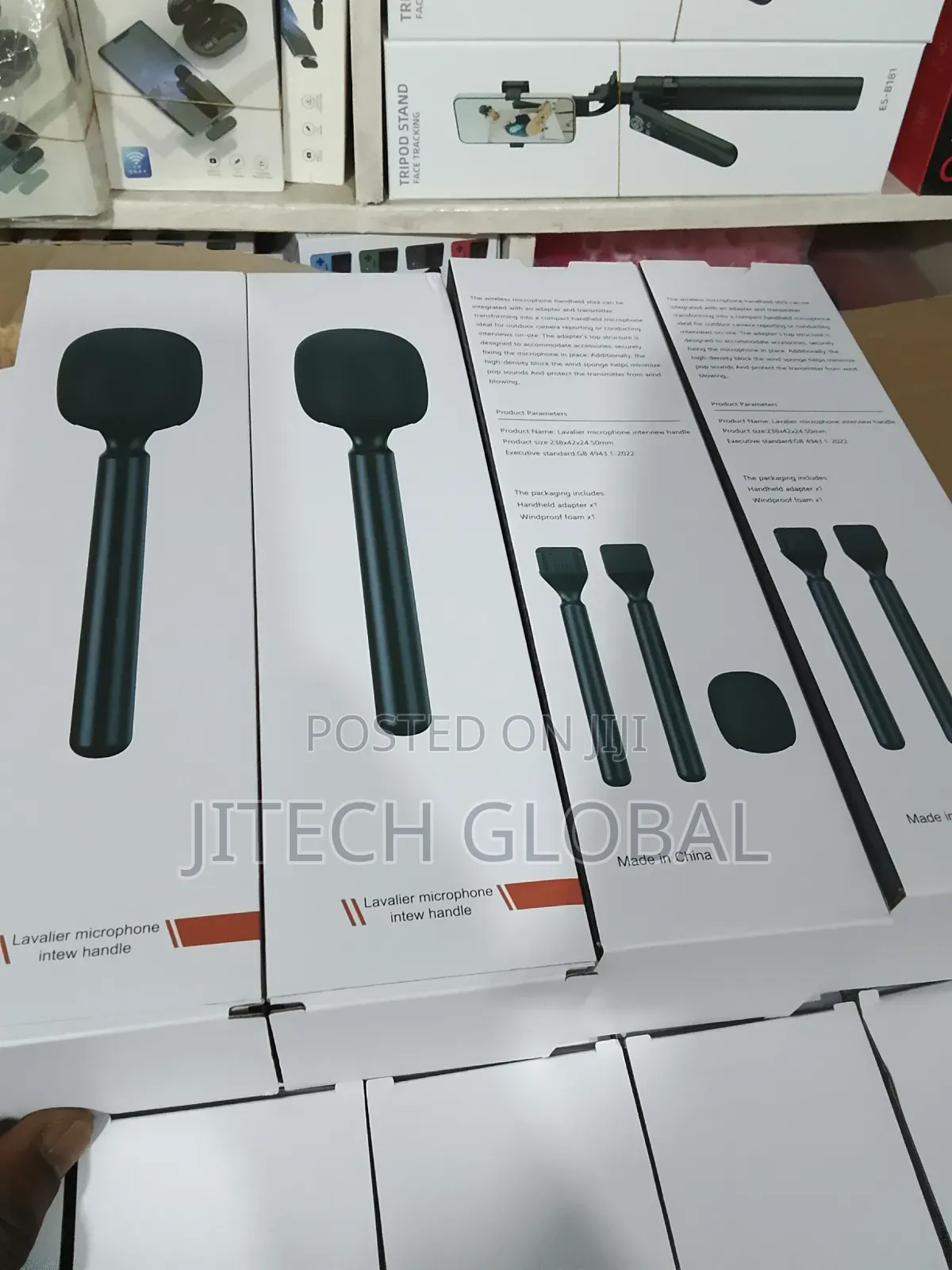Lavalier Microphone Intew Handle