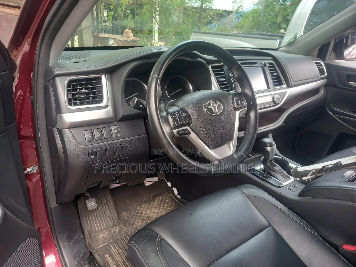 Toyota Highlander 2018 Burgundy