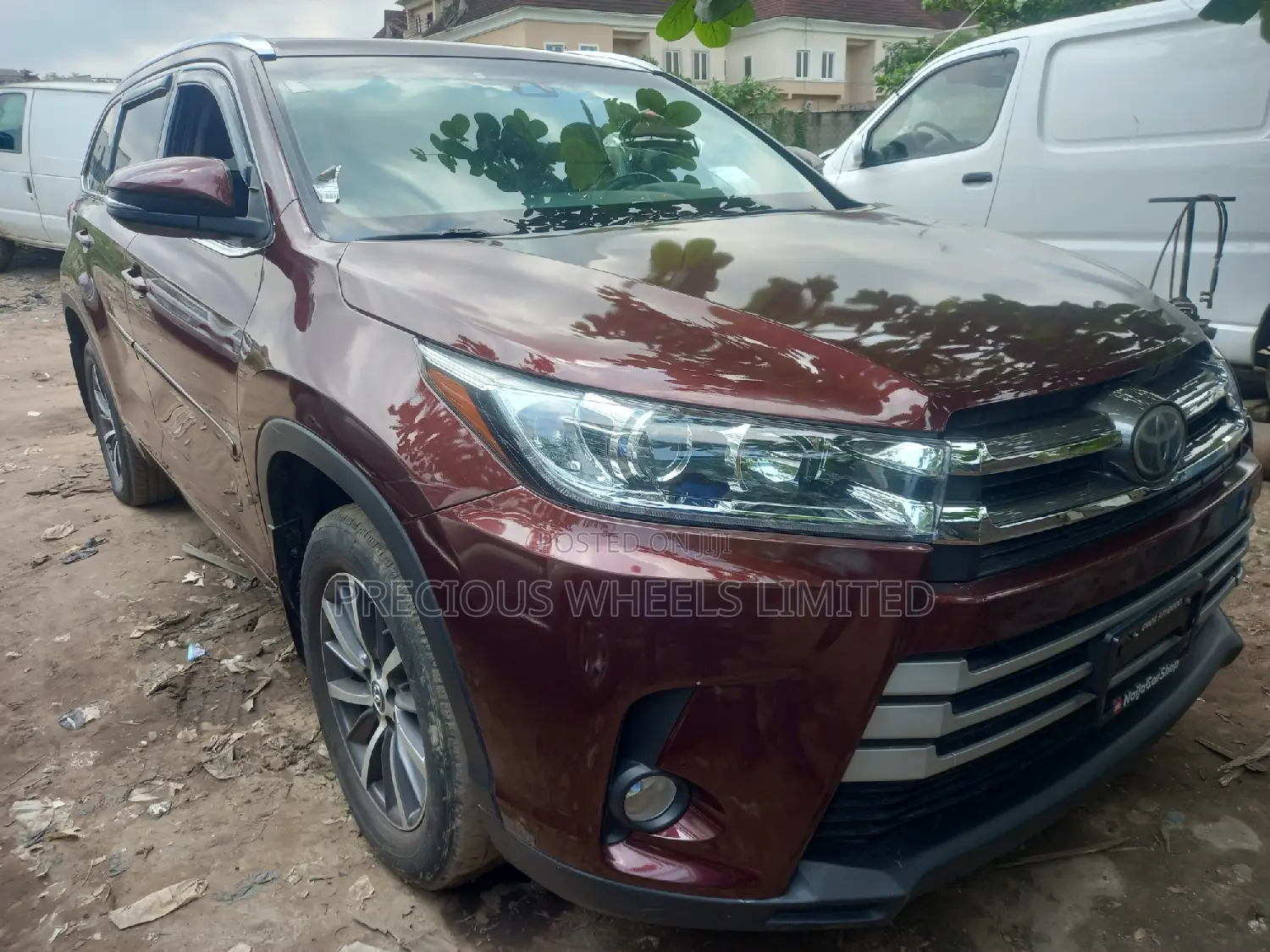 Toyota Highlander 2018 Burgundy