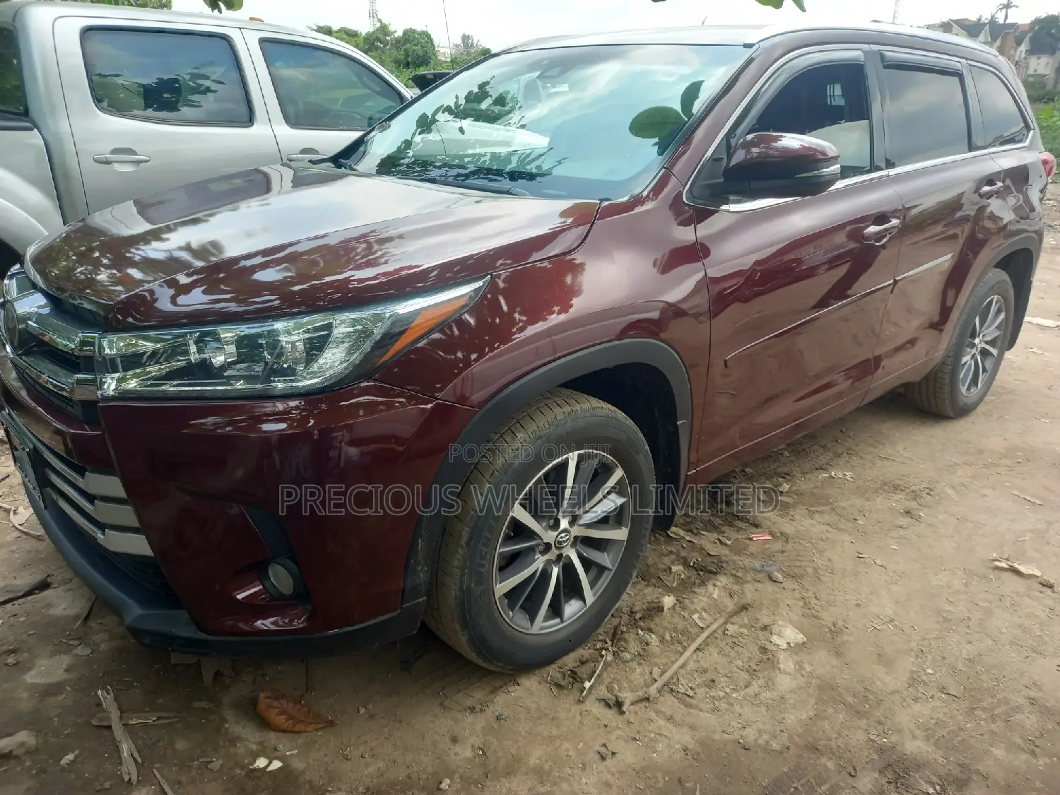 Toyota Highlander 2018 Burgundy