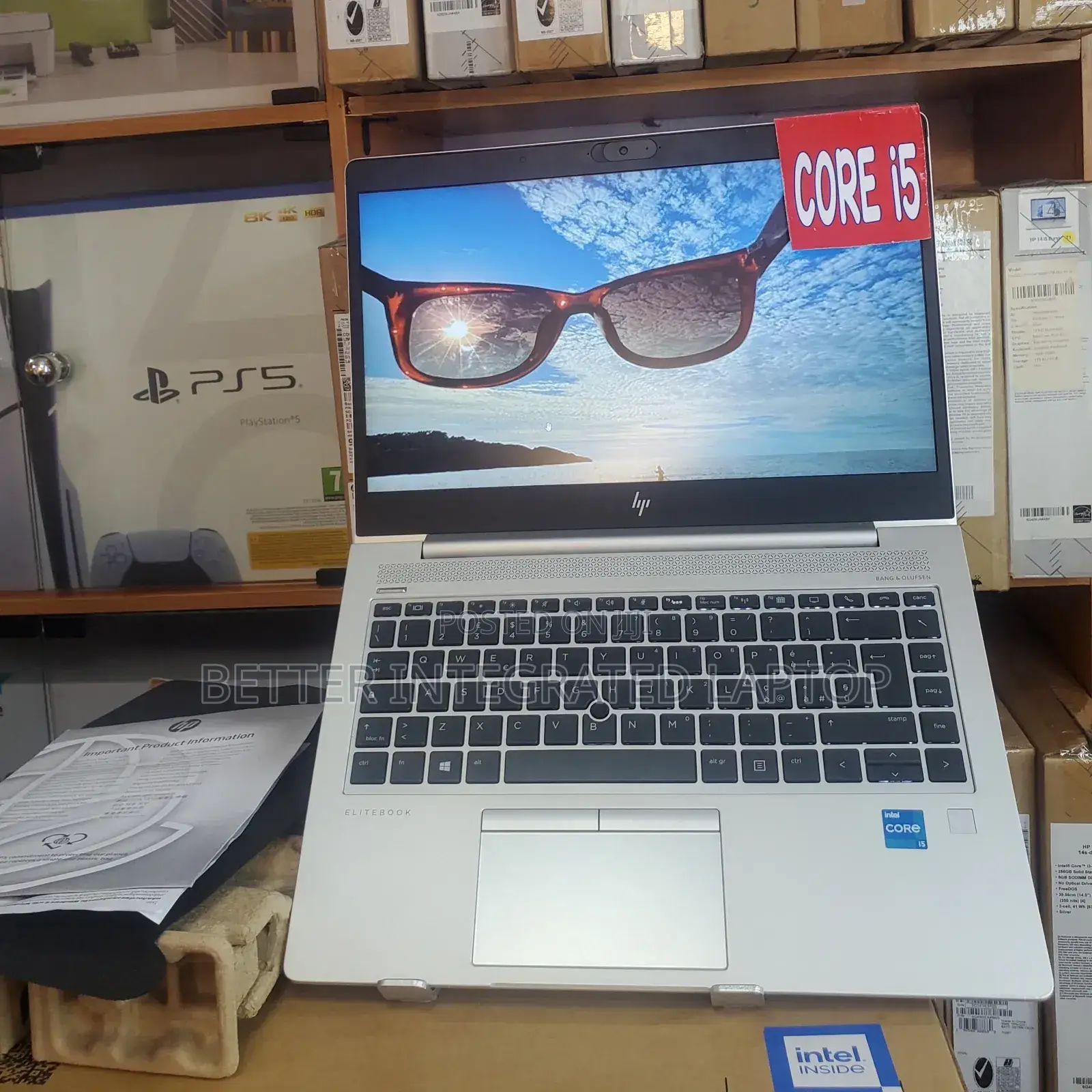New Laptop HP ProBook 650 G1 8GB Intel Core i5 SSD 256GB
