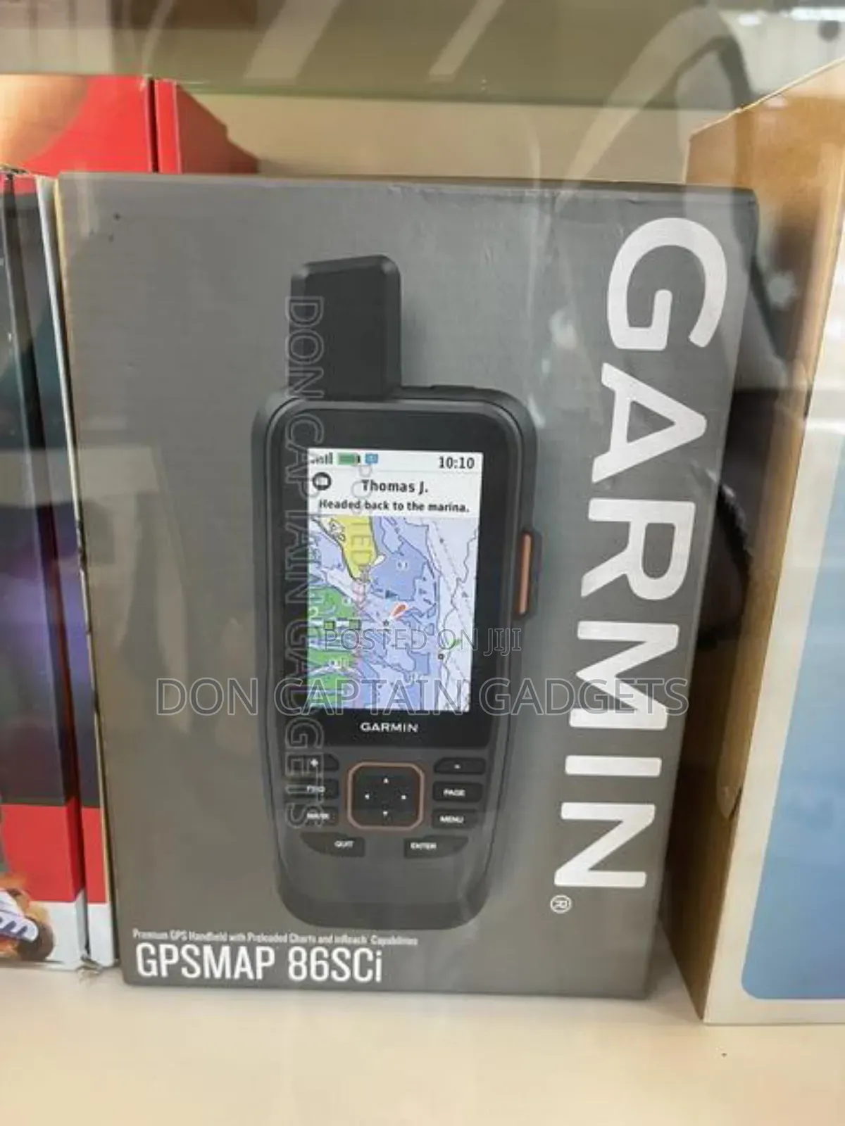 Garmin GPS Map 86sci Premium GPS Handheld Wit Preloaded Charts,Inreach