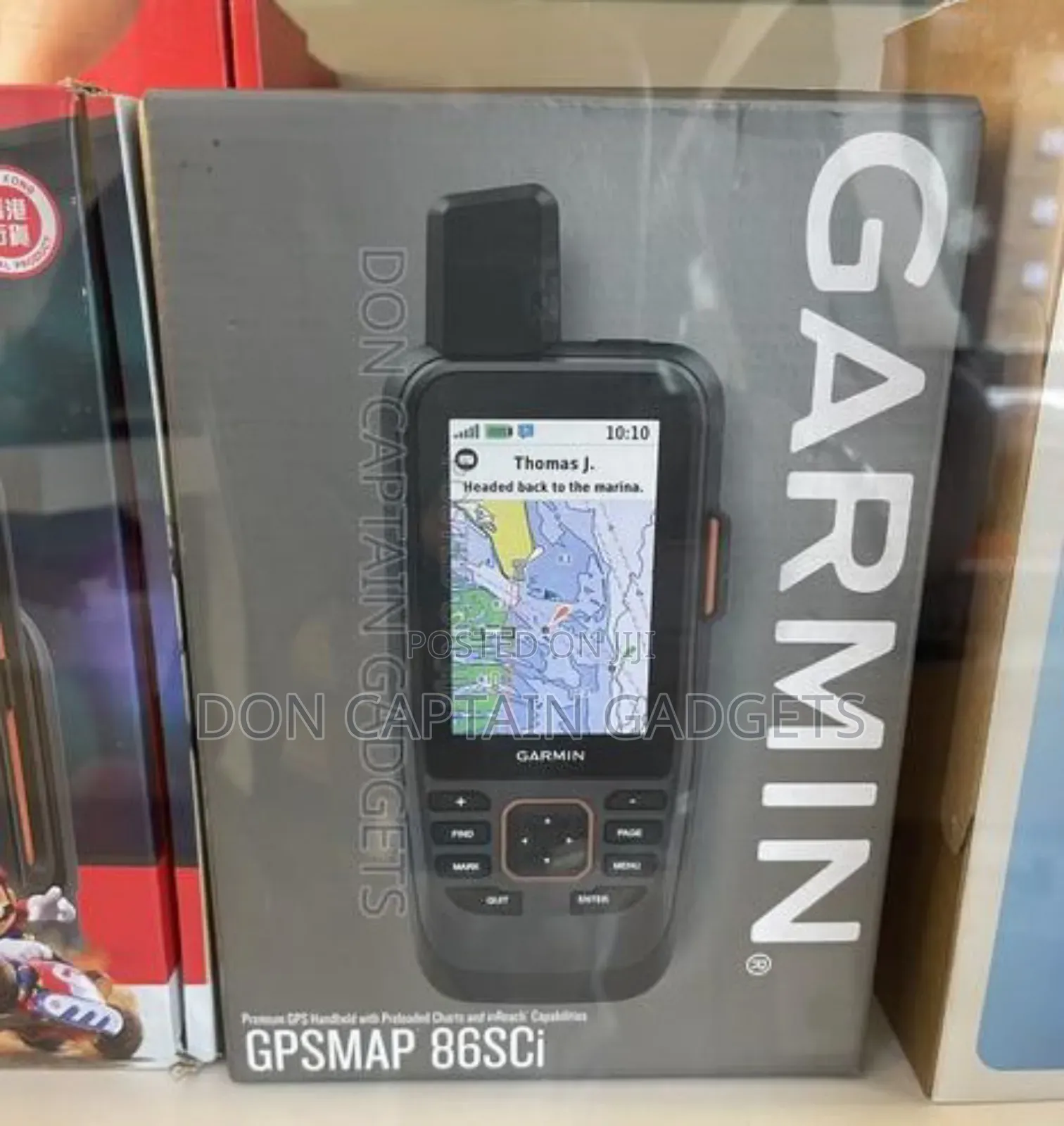 Garmin GPS Map 86sci Premium GPS Handheld Wit Preloaded Charts,Inreach