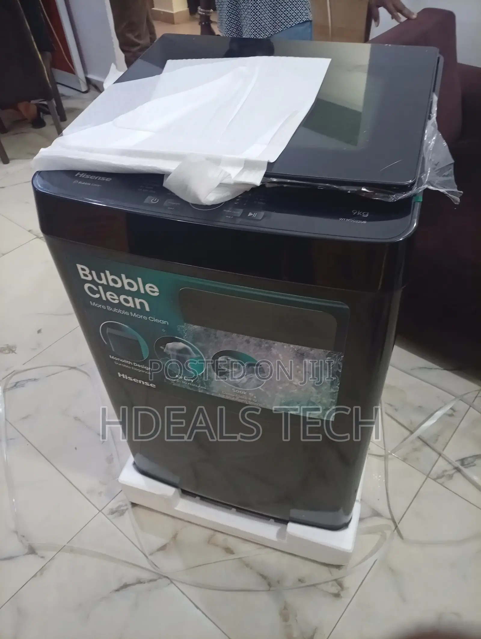 Hisense 9kg Washer – Multi-Wash Programs