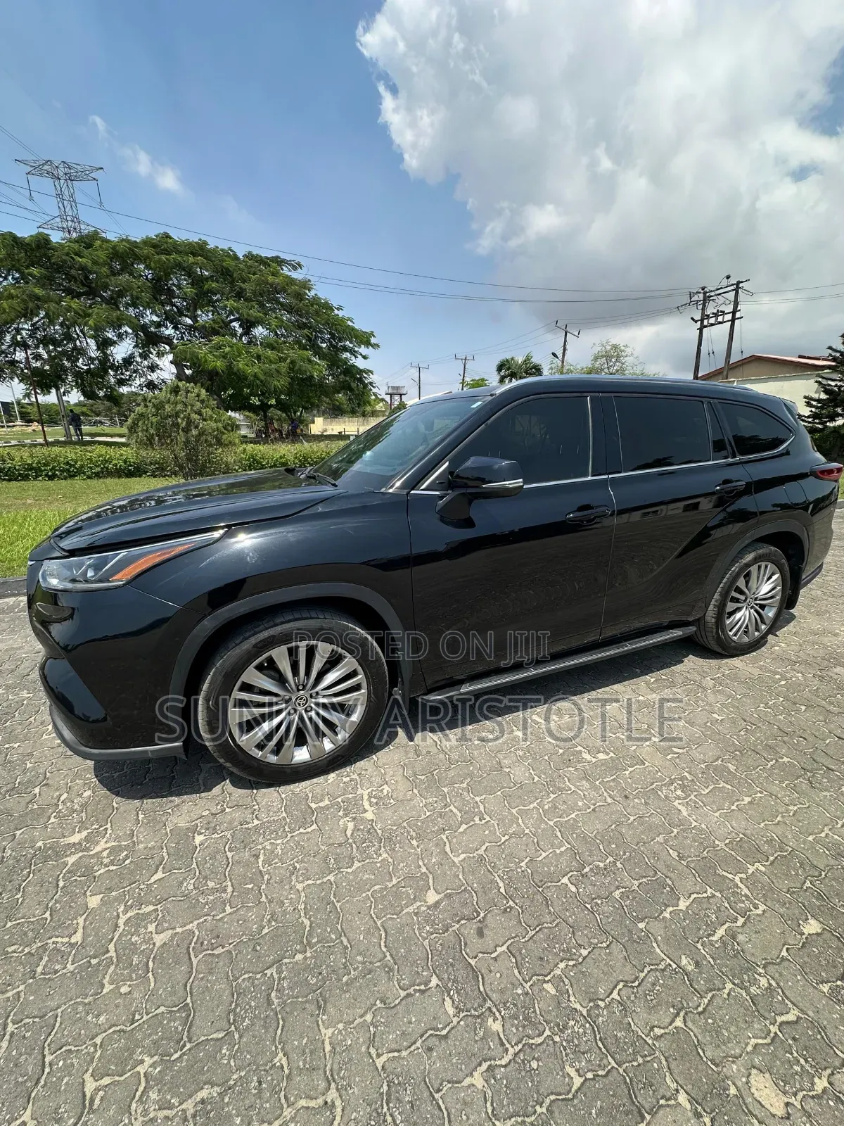 Toyota Highlander Platinum 2022 Black
