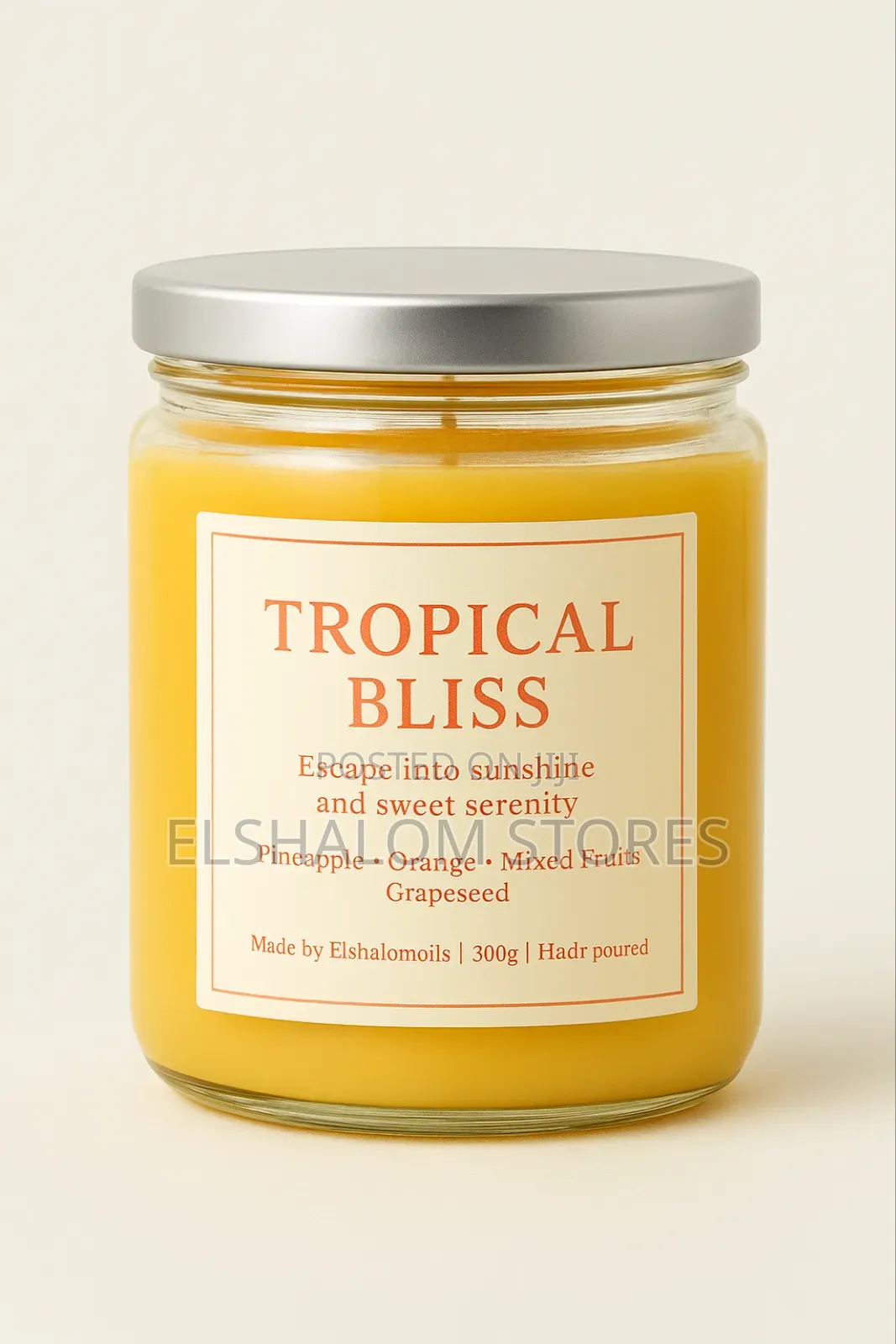 Elshalomoils Aromatherapy Scented Candles 300g