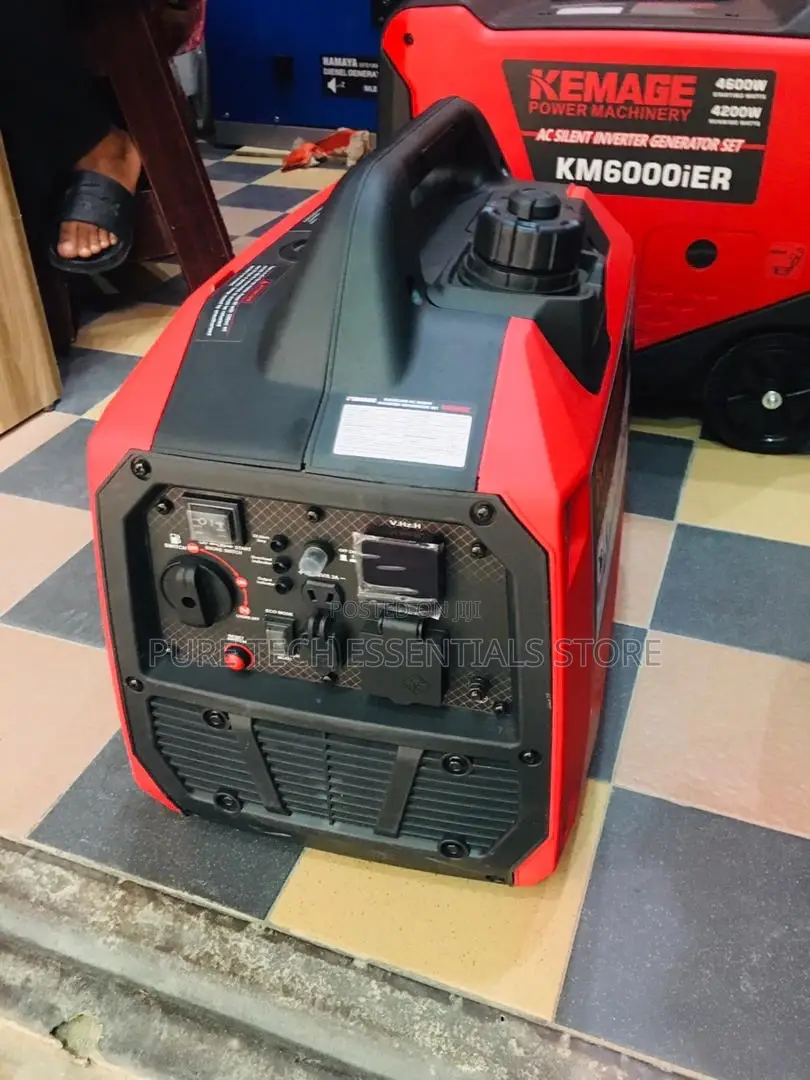New Kemege 3.Kva Inverter Silent Workin Generator With Key And Battery