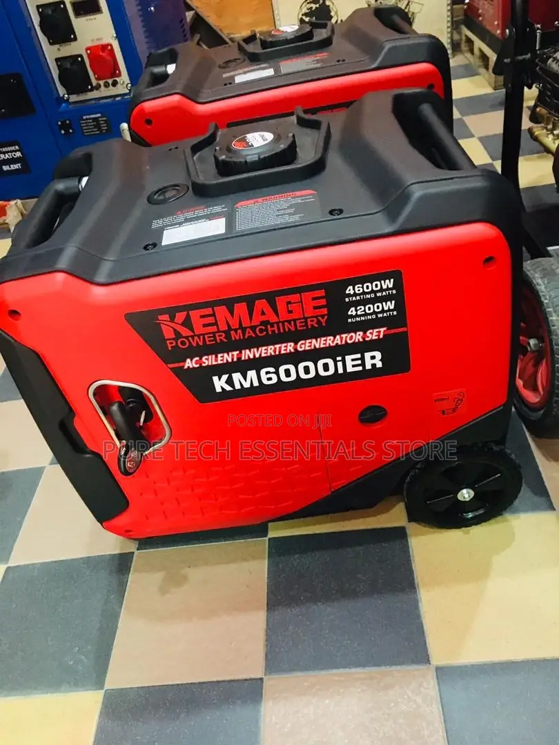 Original Kemege 4.6kva Inverter Silent Working Generator
