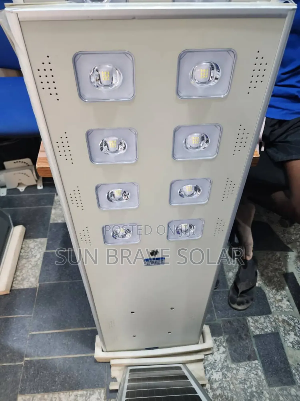 All-in-one Wakatek Solar Street Light Available Stock