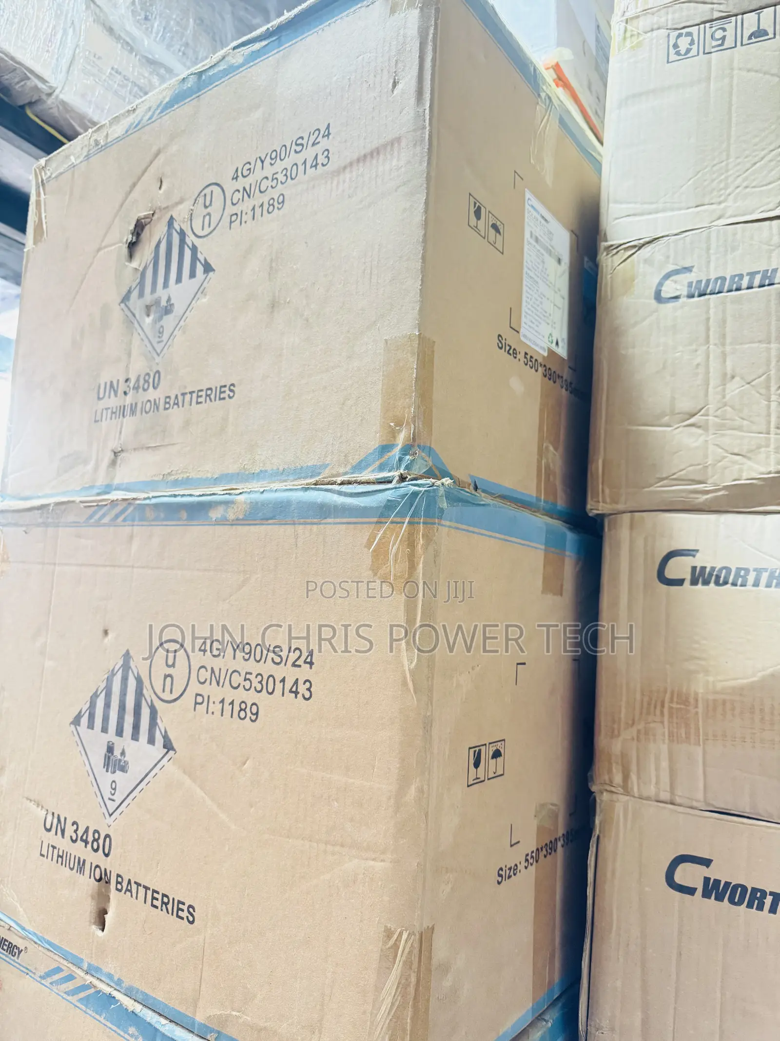 5kwh 51.2v Cworth Lithium Ion Battery...
