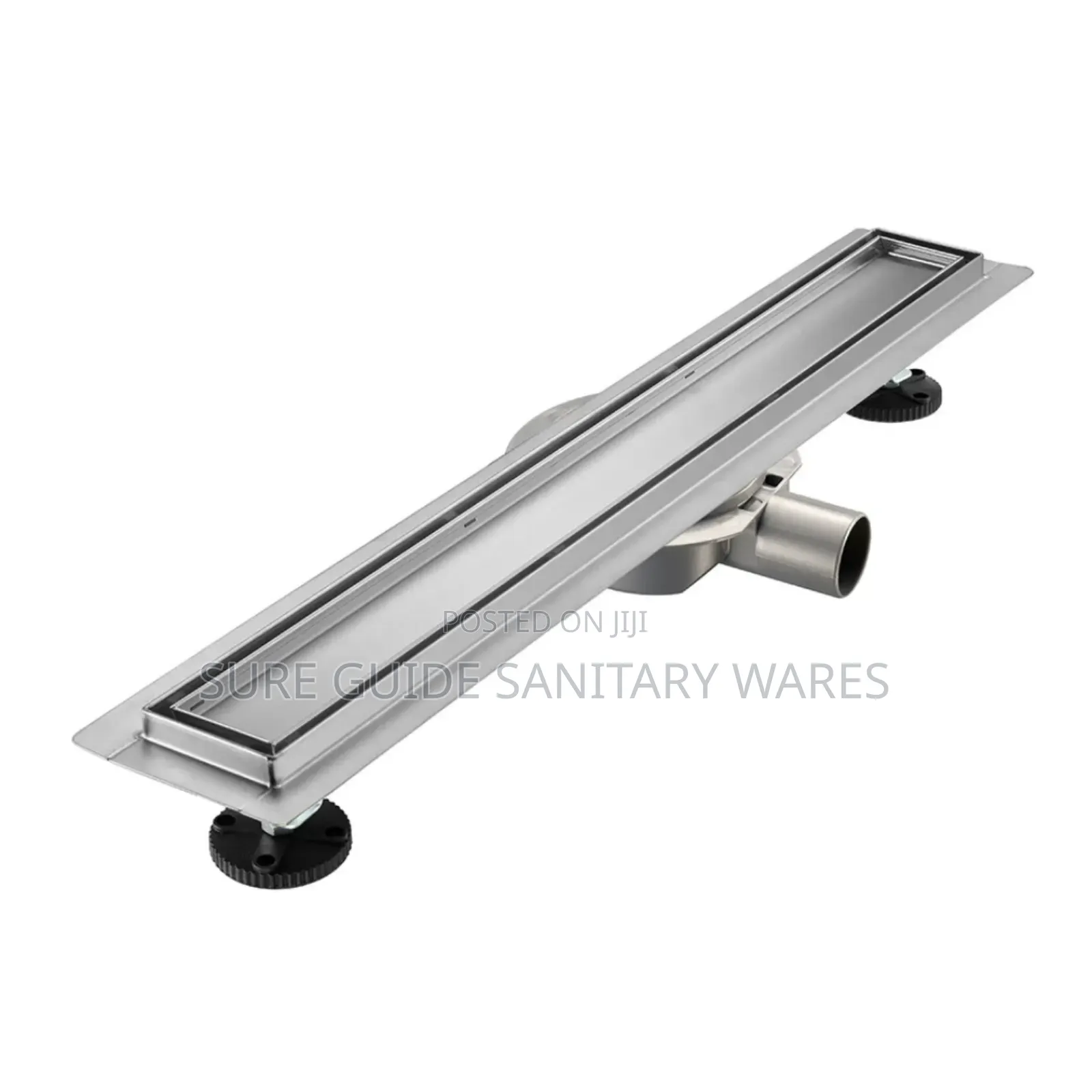 40cm Tiles Insert Side Outflow Bathroom Floor Drain