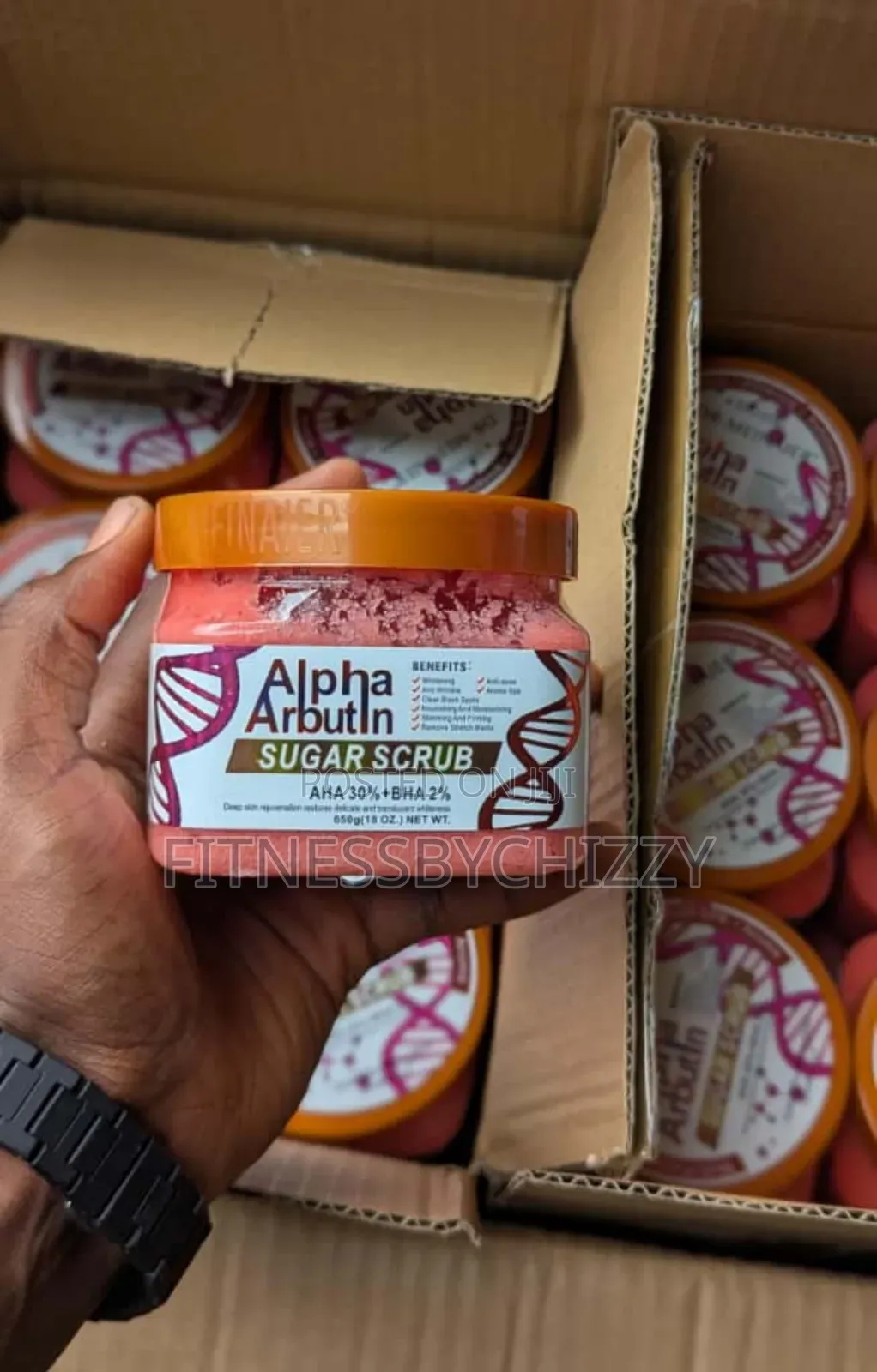 Alpha Arbutin Sugar Scrub