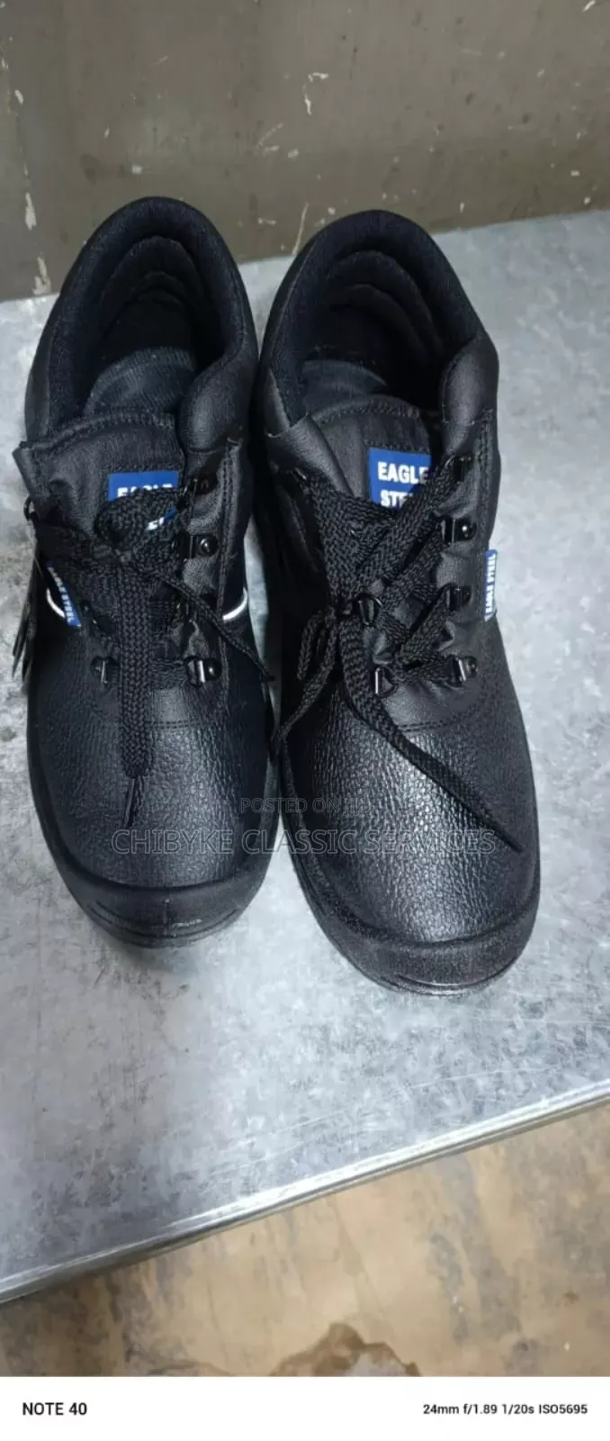 Eagle Steel Boot