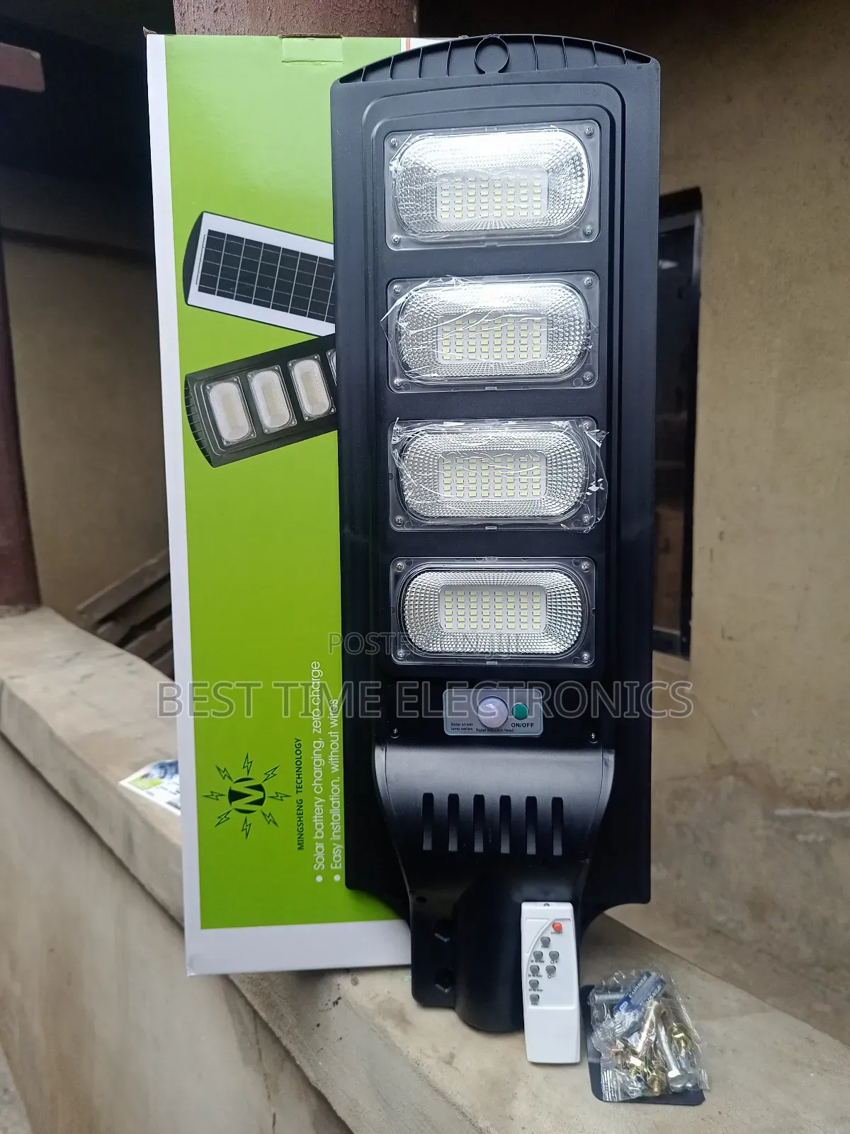 Mingsheng 400watts Solar Street Lighting
