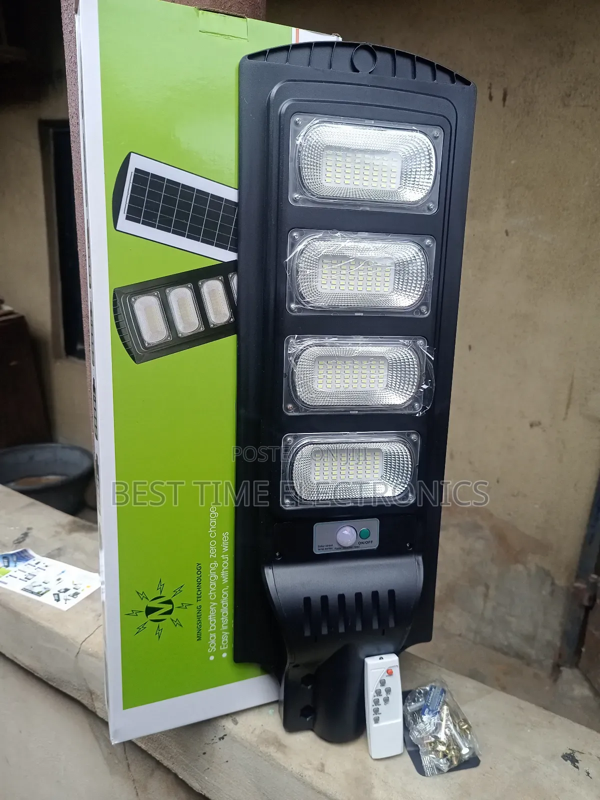 Mingsheng 400watts Solar Street Lighting