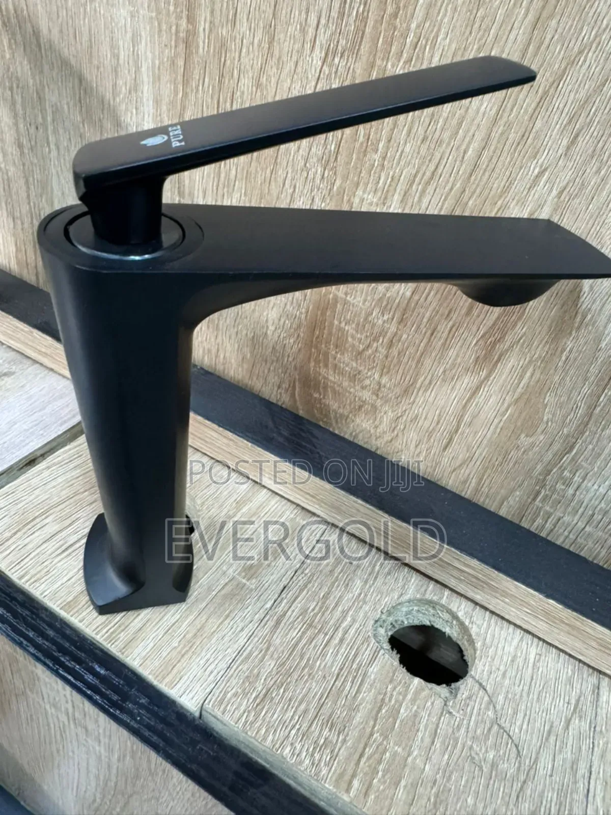 Hot And Cold Basin Mixer Tap Available Black Color Or Chrome Available