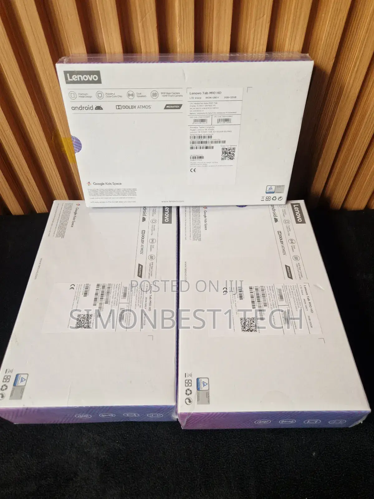 New Lenovo Smart Tab M10 HD LTE 32 GB Gray