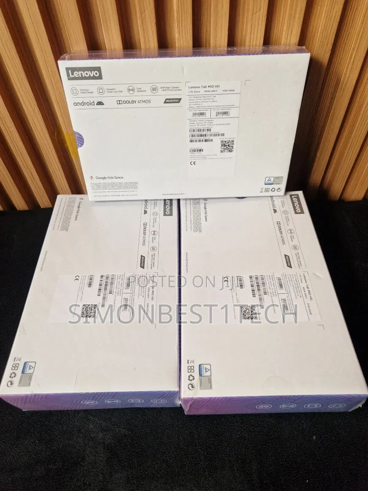 New Lenovo Smart Tab M10 HD LTE 32 GB Gray