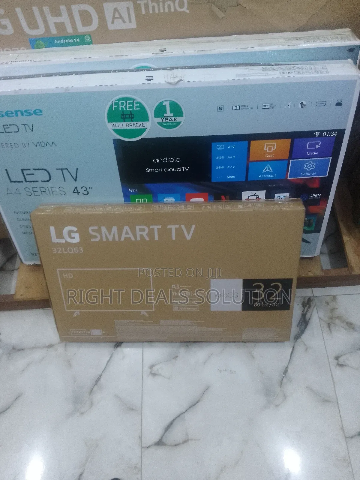 Lg 32" Cinema Sound Smart Tv: Surround Sound Immersion