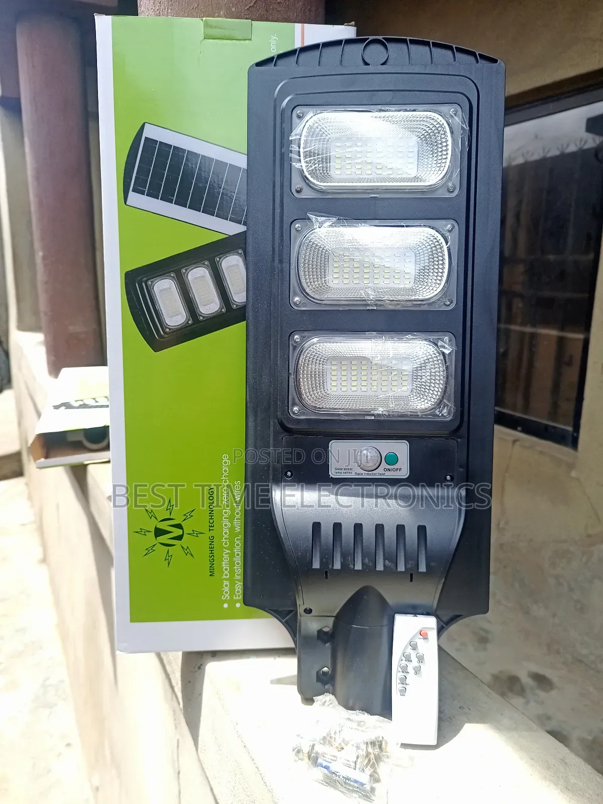Mingsheng 300watts Solar Street Lighting