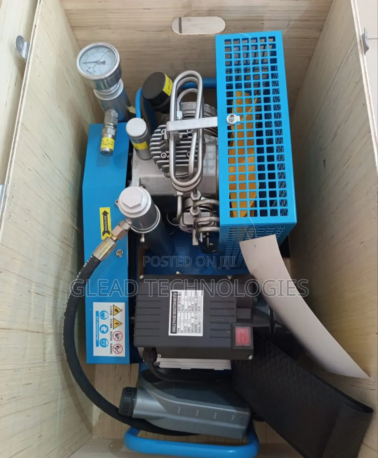 Scuba Diver Breathing Air Compressors
