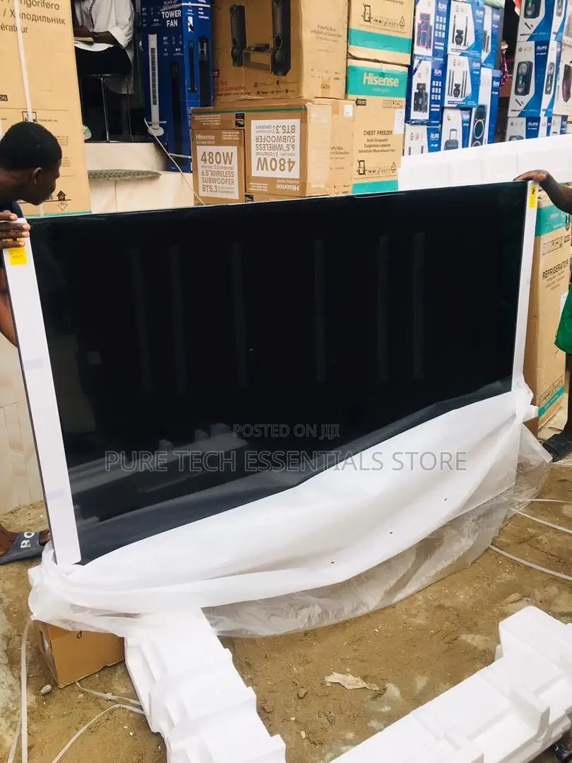 Original Hisense 100” Qled Smart Tv