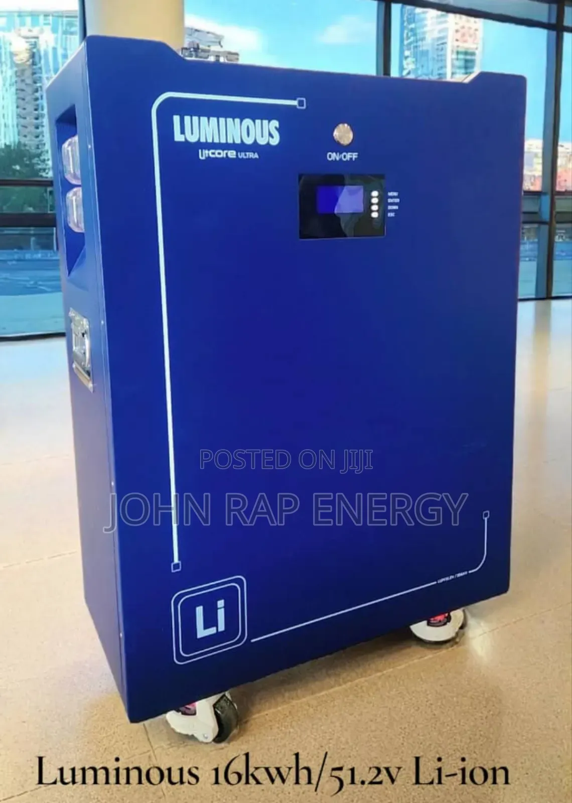 Luminous Lithium Batteries
