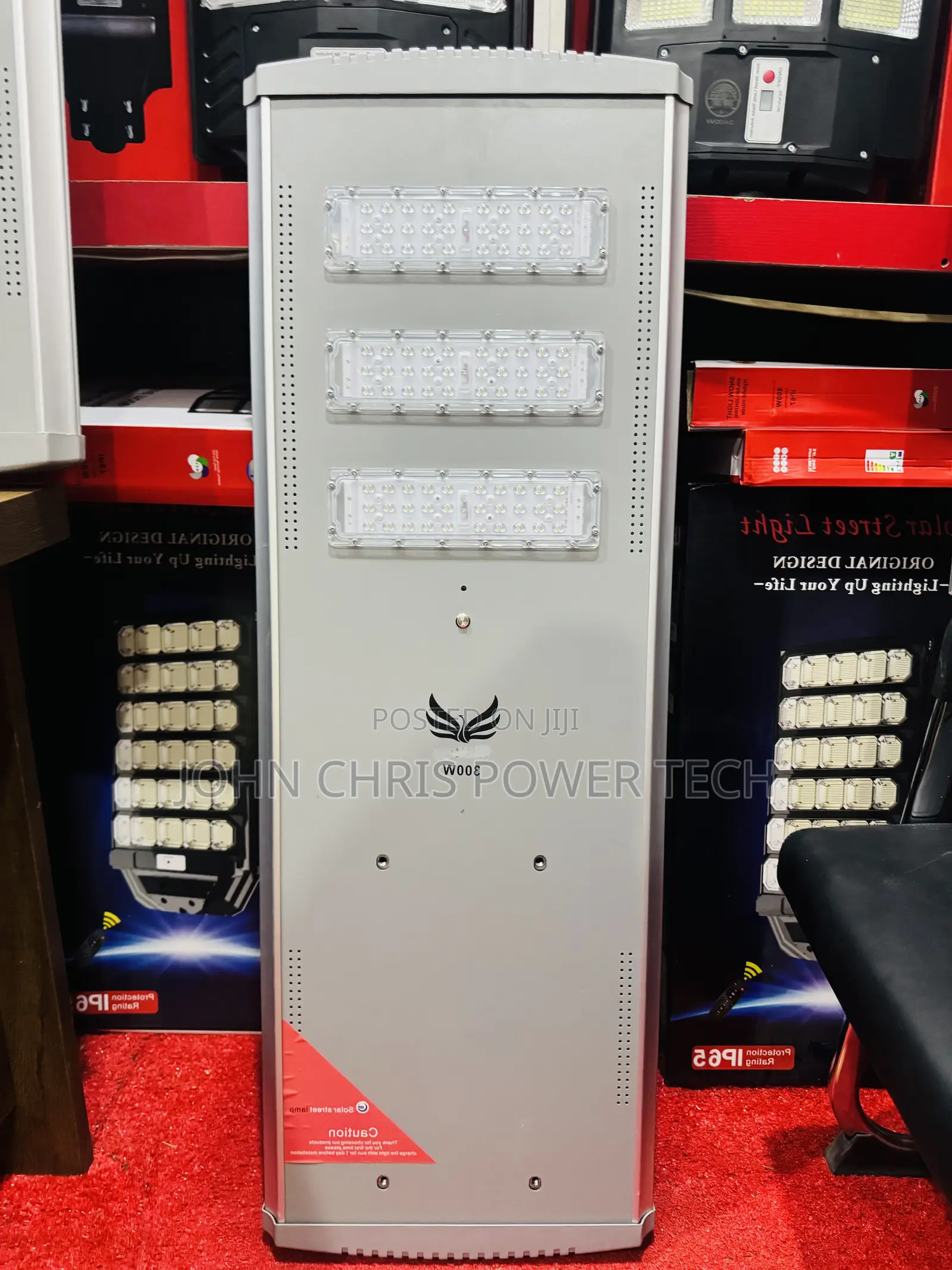 300w Solar Street Light (Aluminum Body)