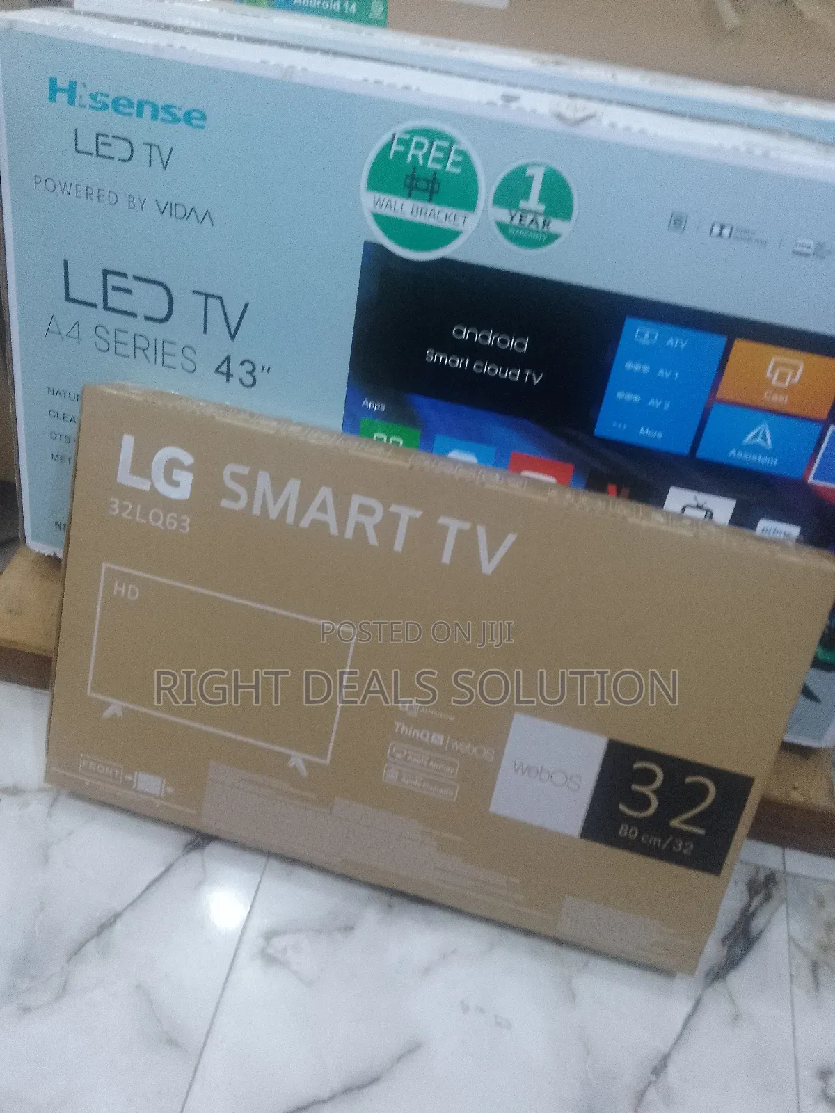 Lg 32" Vibrant Colors Smart Led Tv