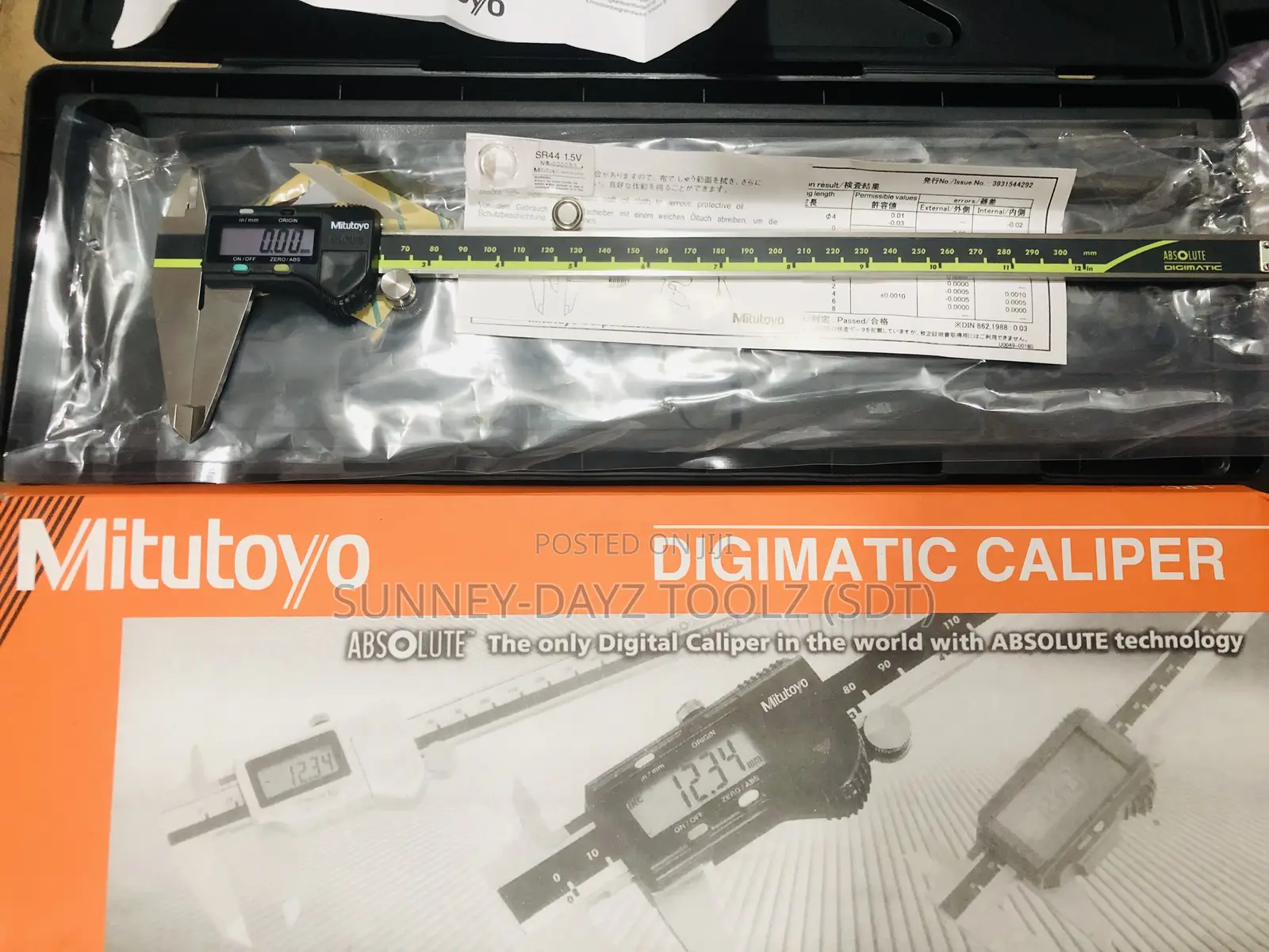 12" Mitutoyo Digital Caliper