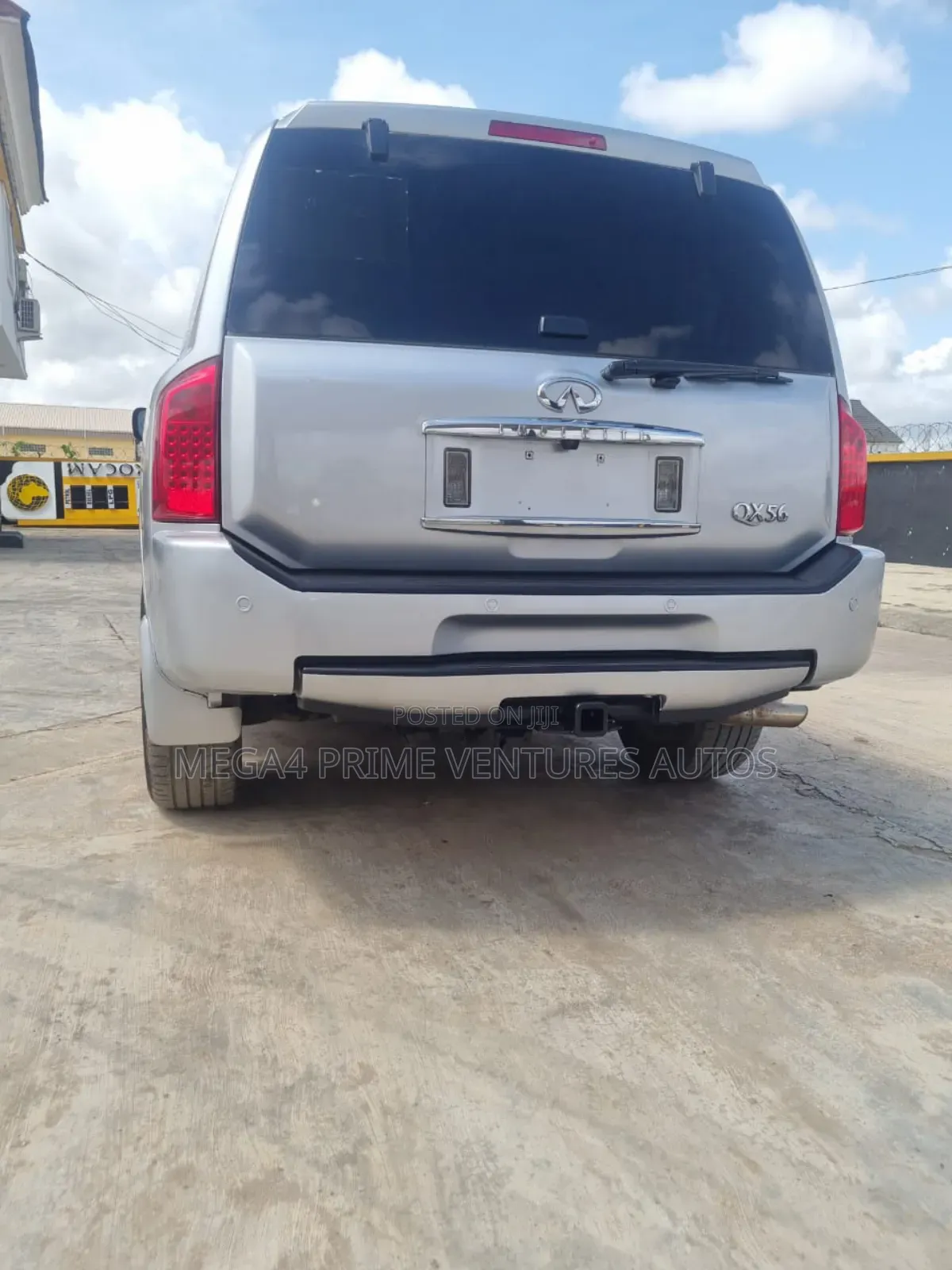 Infiniti QX56 2008 Silver
