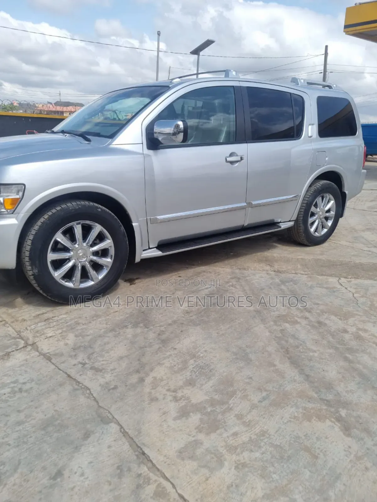 Infiniti QX56 2008 Silver