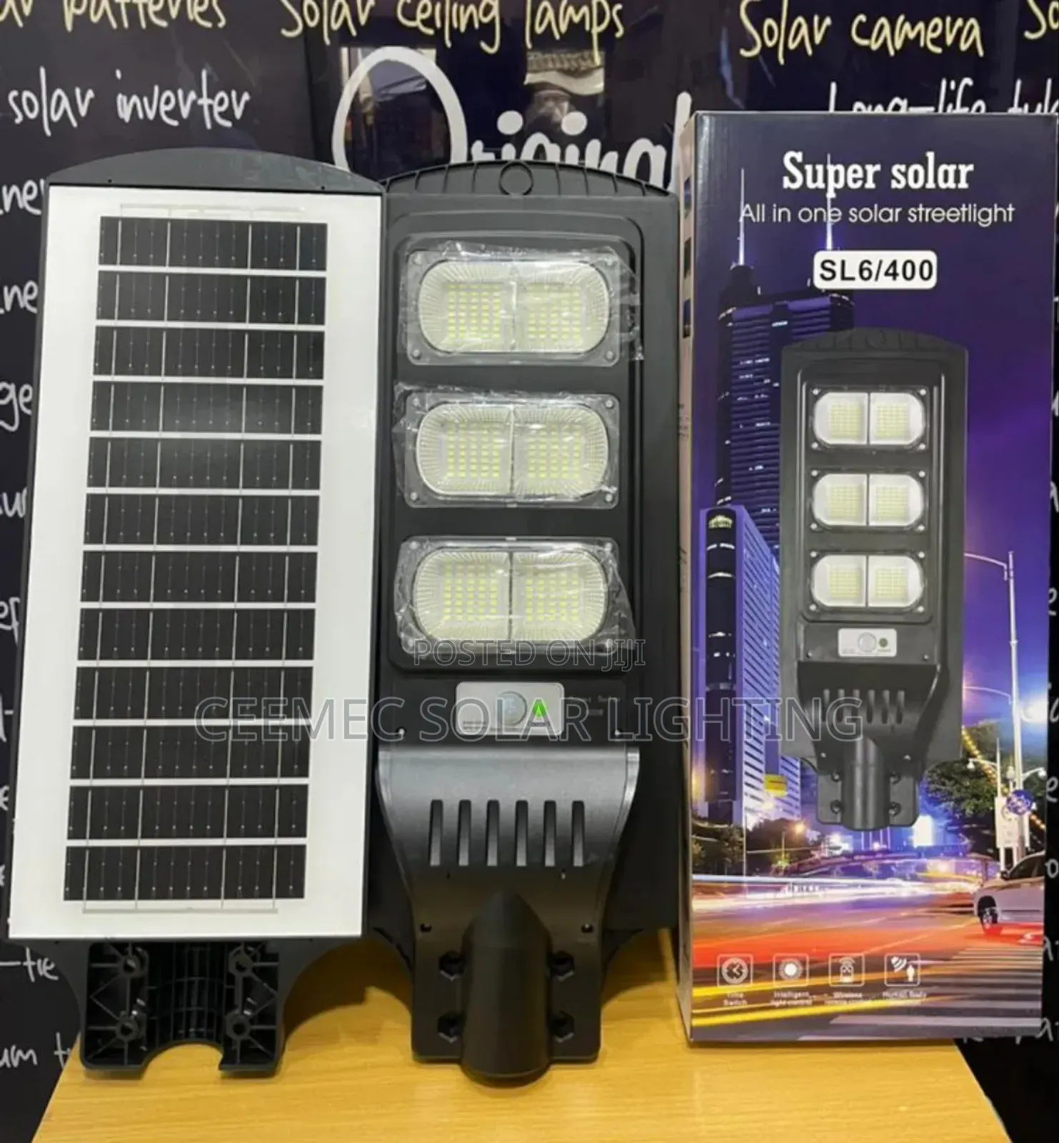 3-Eye Divided Super Solar Street-Light
